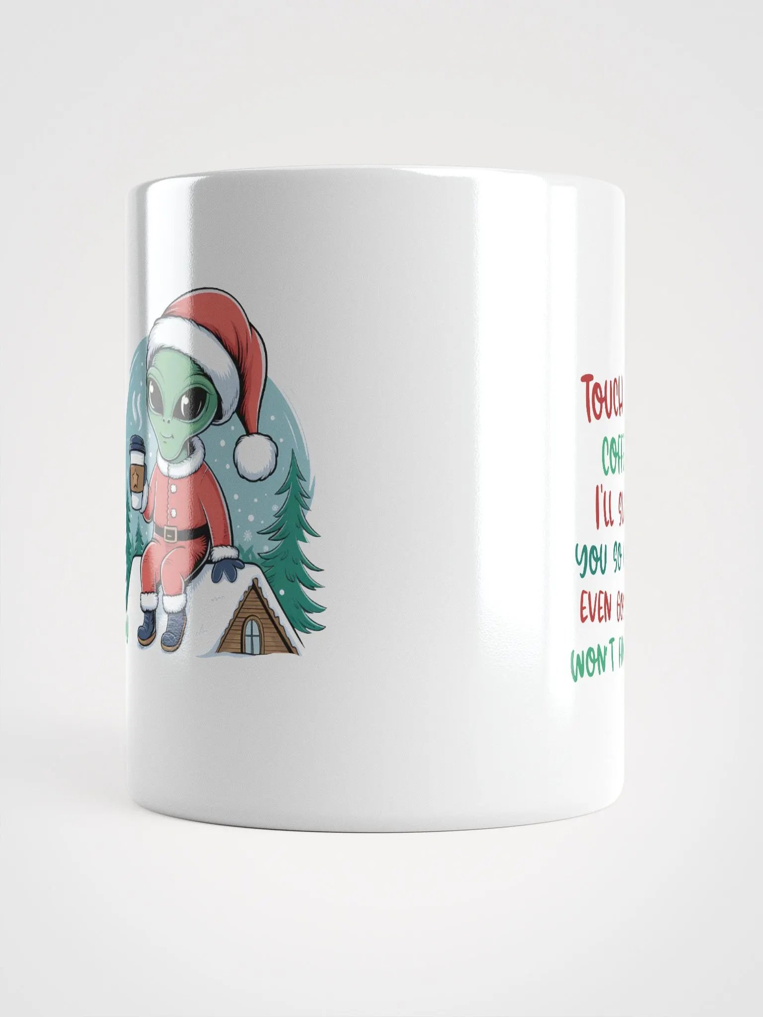 Alien on the Rooftop Mug product image (5)
