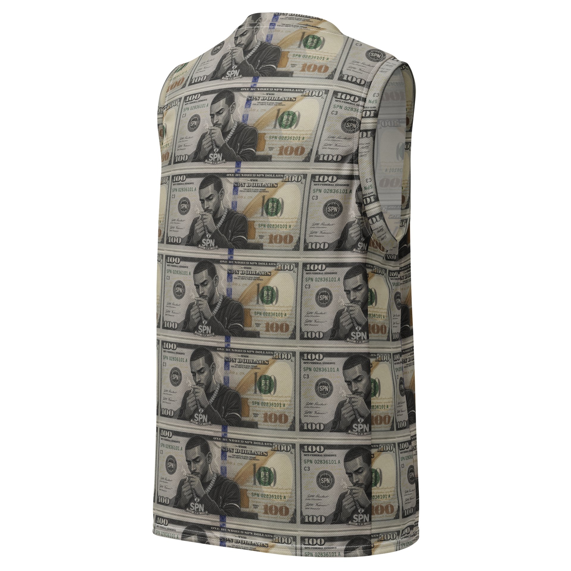 S.P.N All-Over Prizzo $ Basketball Jersey product image (3)