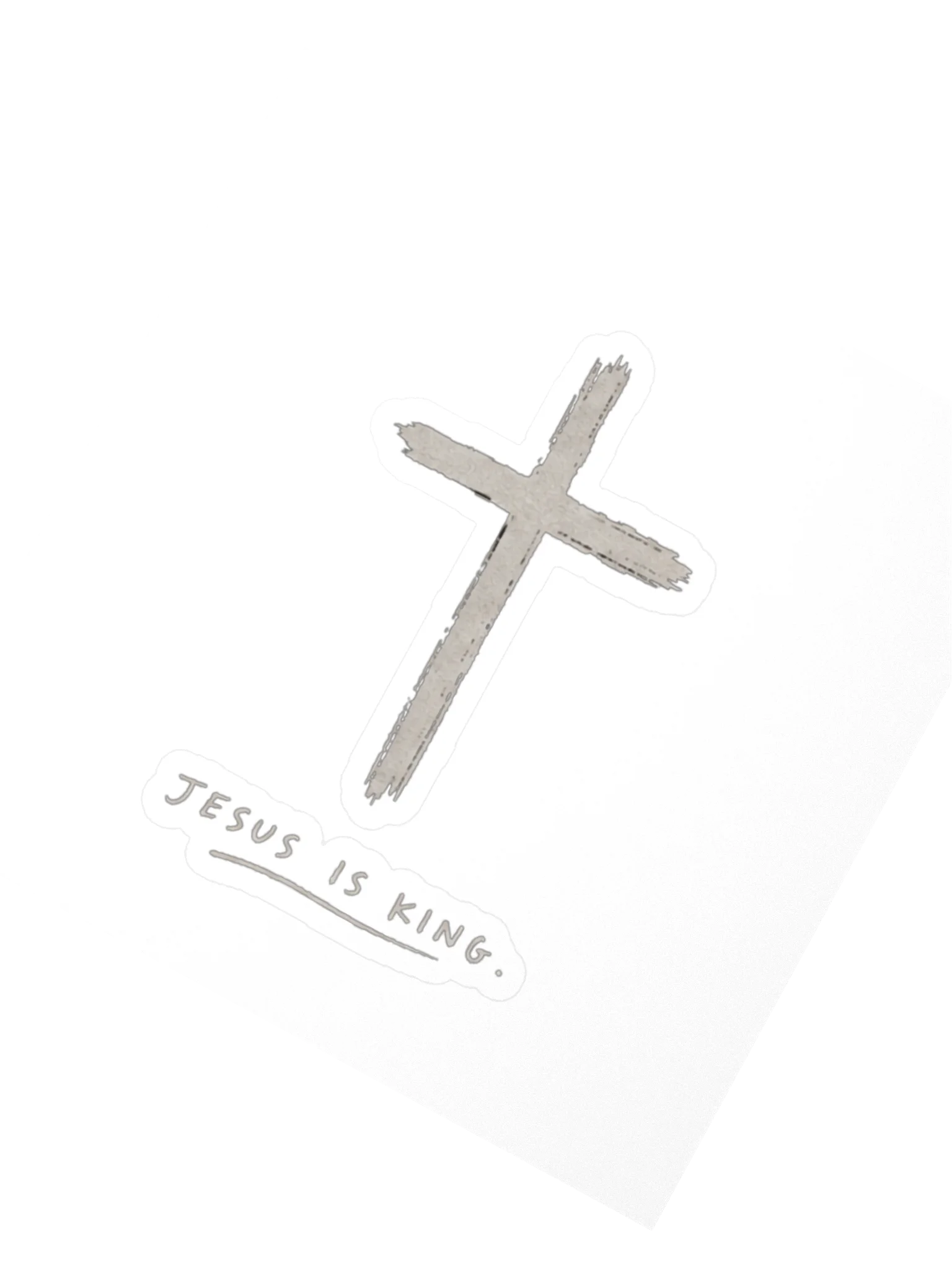 Jesus Is King Kiss Cut Sticker product image (5)