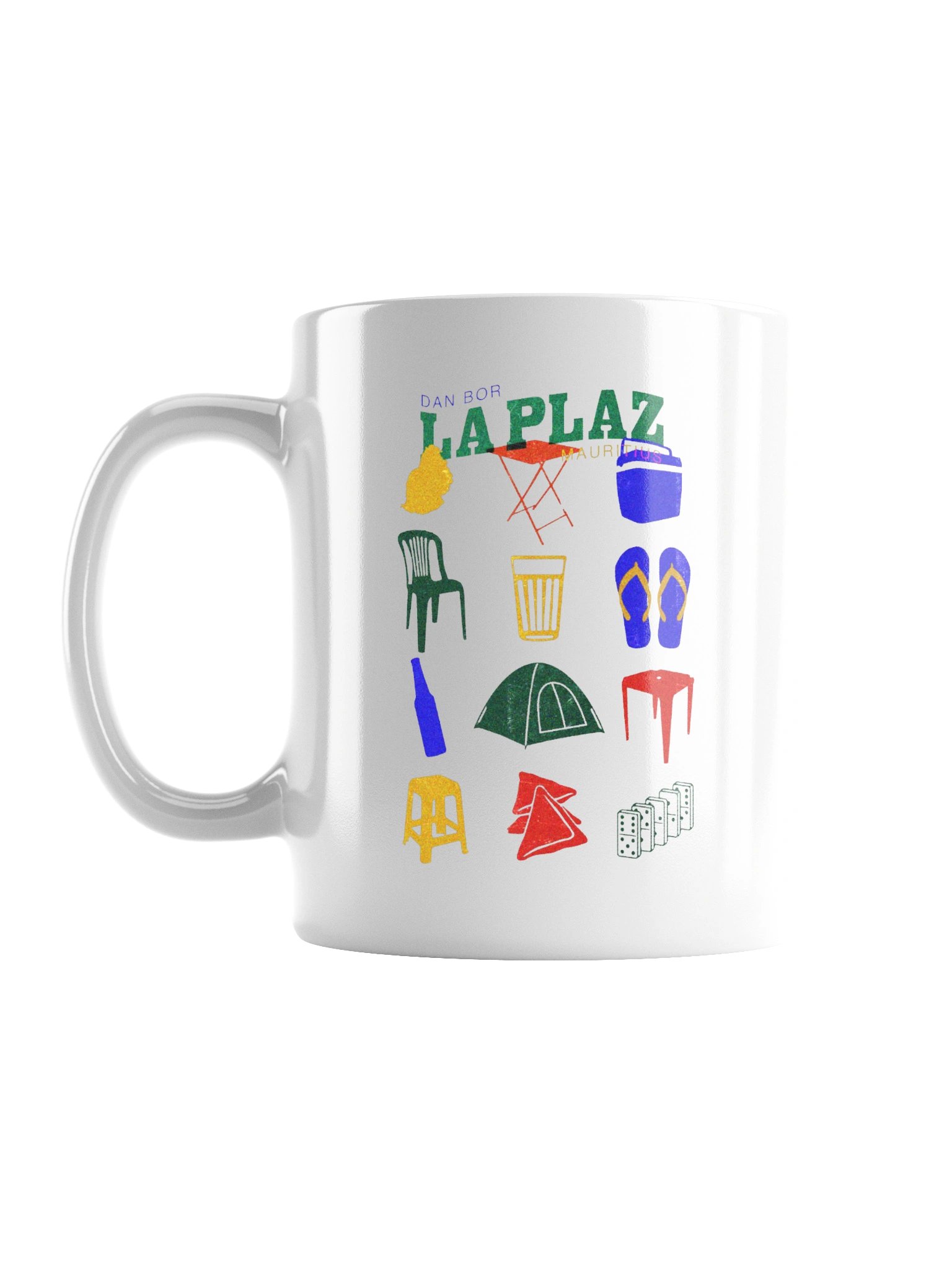 Dan bor LA PLAZ • Mauritius _ MUG product image (3)