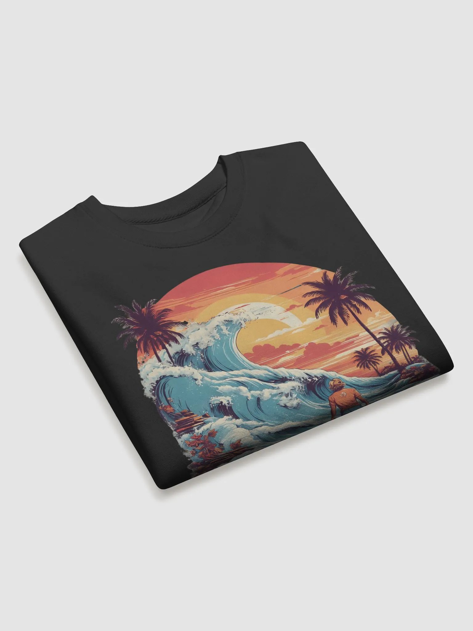 Sunset Surfer Premium Sweatshirt product image (23)
