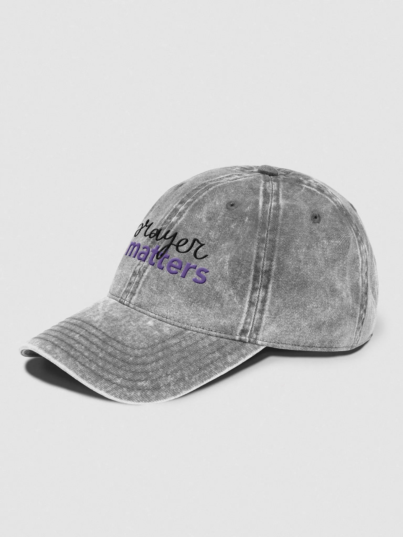 Prayer Matters (Otto Vintage Wash Dad Hat) product image (3)