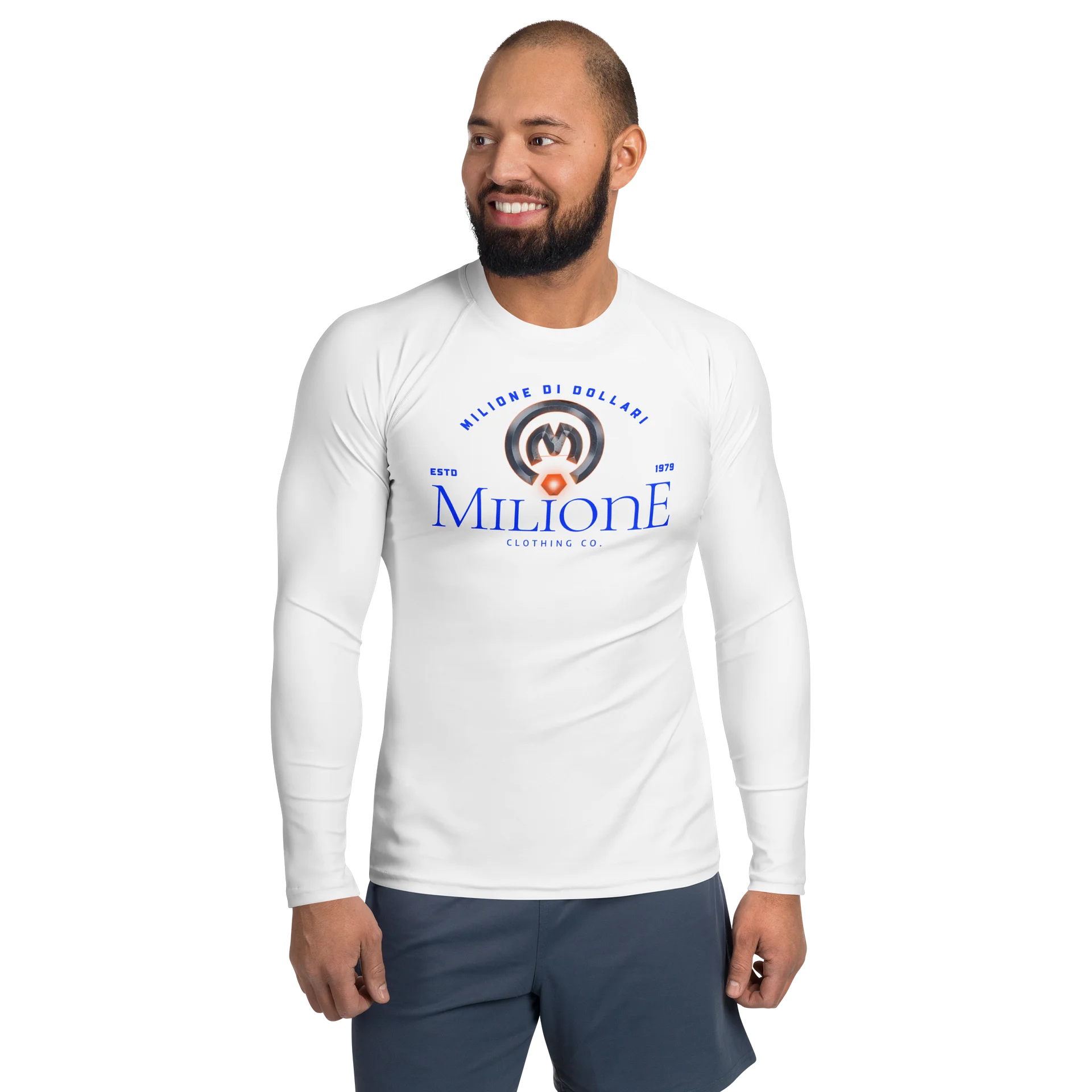 MilionE Clothing Co. Logo Rash Guard product image (1)