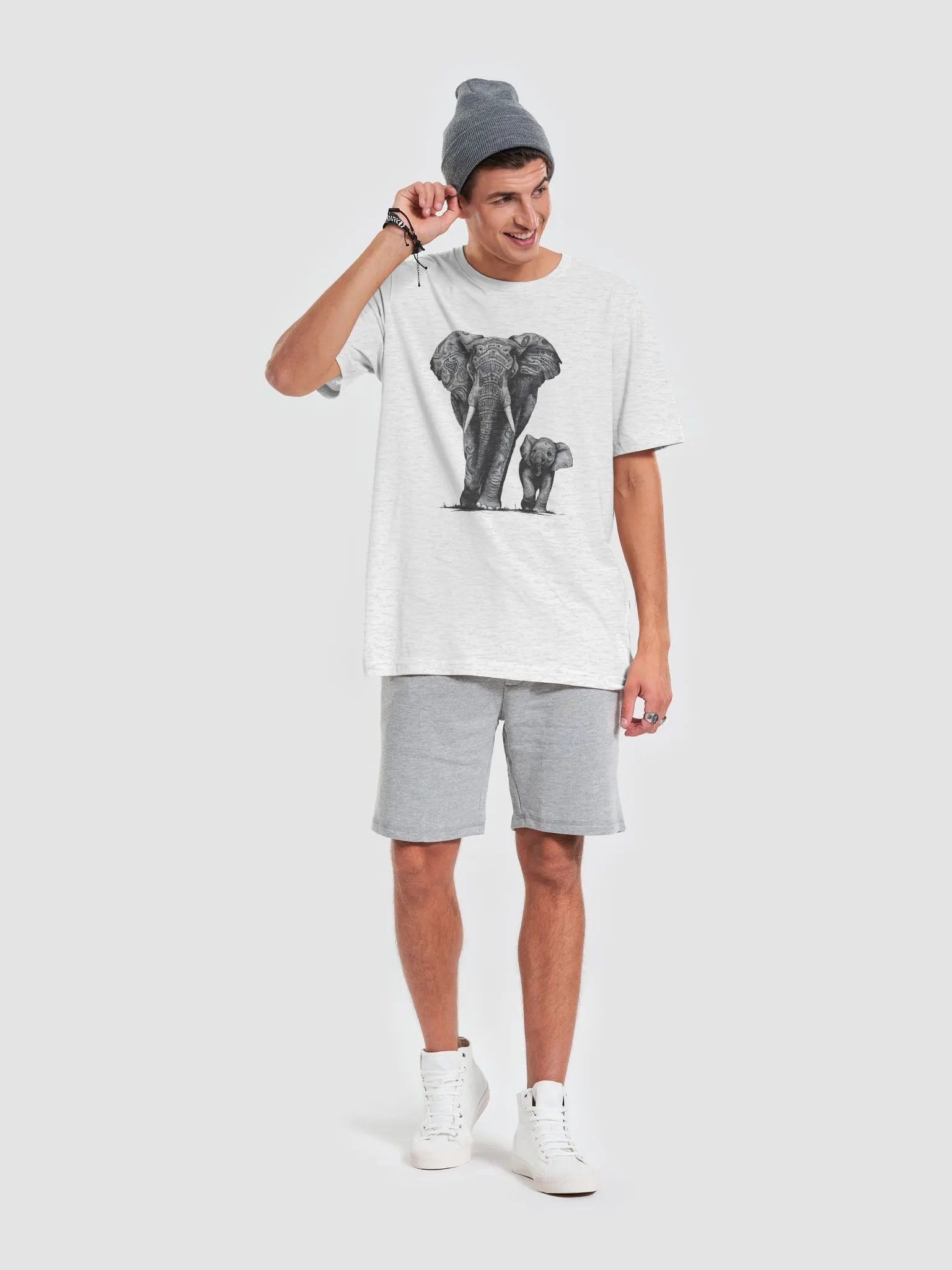 Painted Elephant, with calf product image (3)