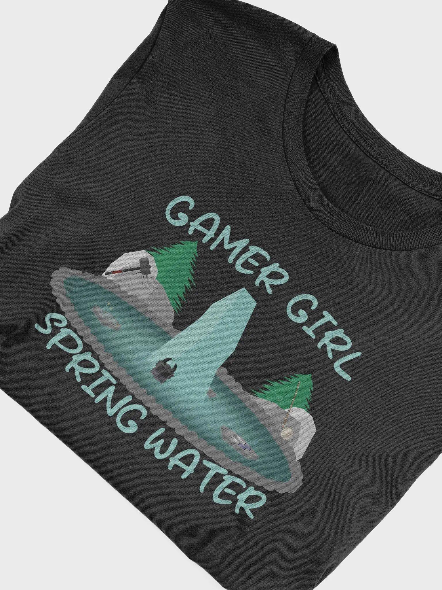 Gamer Girl Spring Water Shirt (Solid Colors) product image (5)