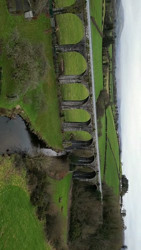 Stretching gracefully across the lush countryside of County Carlow, the Borris Viaduct is one of Ireland’s impressive reminde...