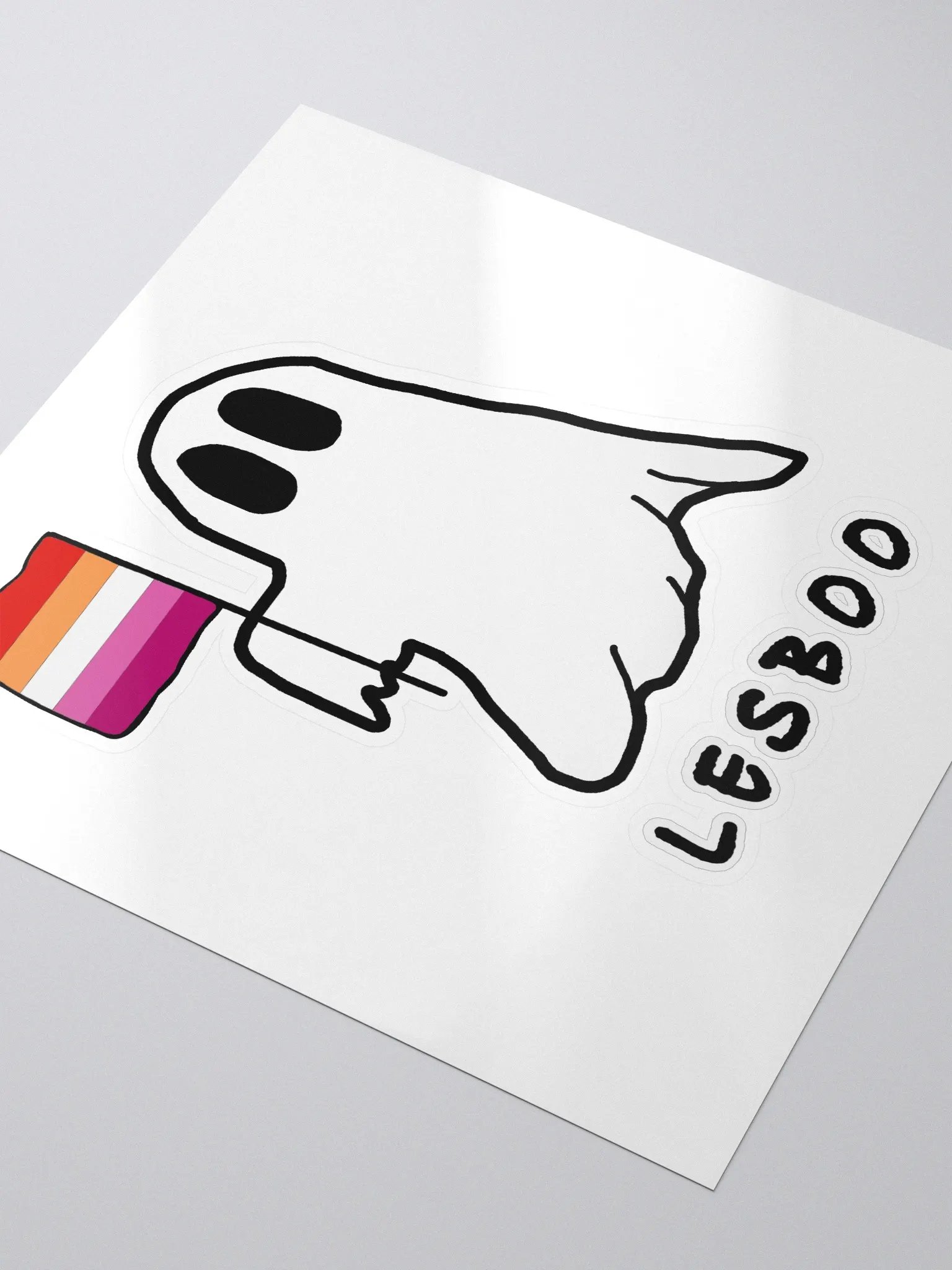 LesBOO sticker product image (3)