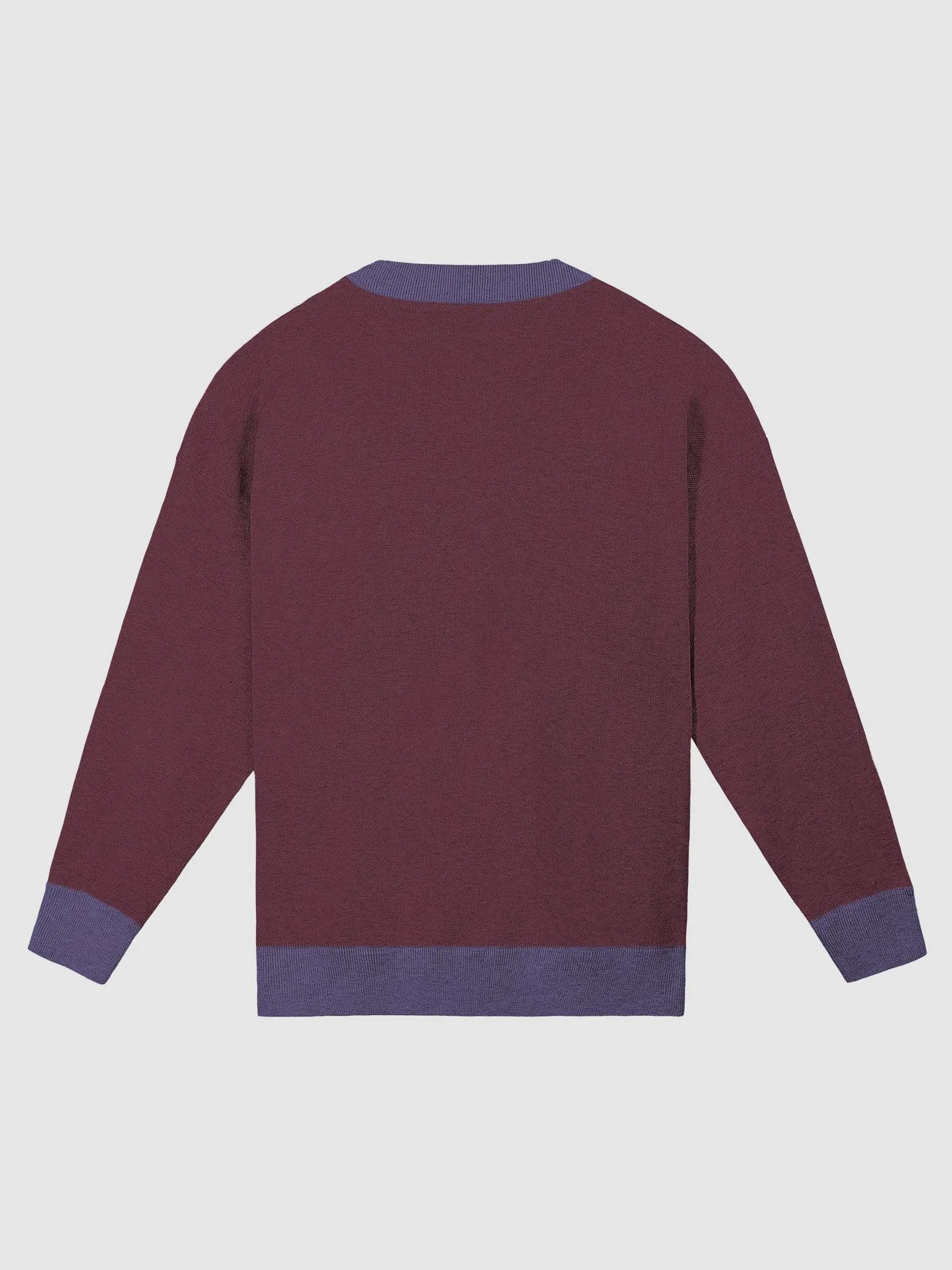 BUSY-BRAINED (white + grape design) knitwear crewneck product image (10)