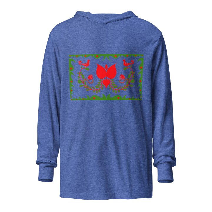 Folk Art Hungarian Floral Symmetry Hoodie product image (1)