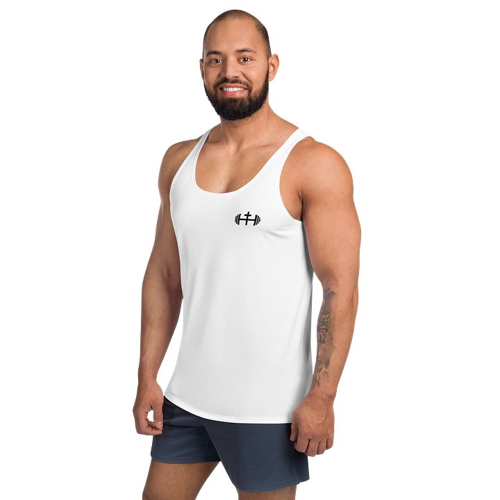 His House Unisex Performance Tank - White product image (2)