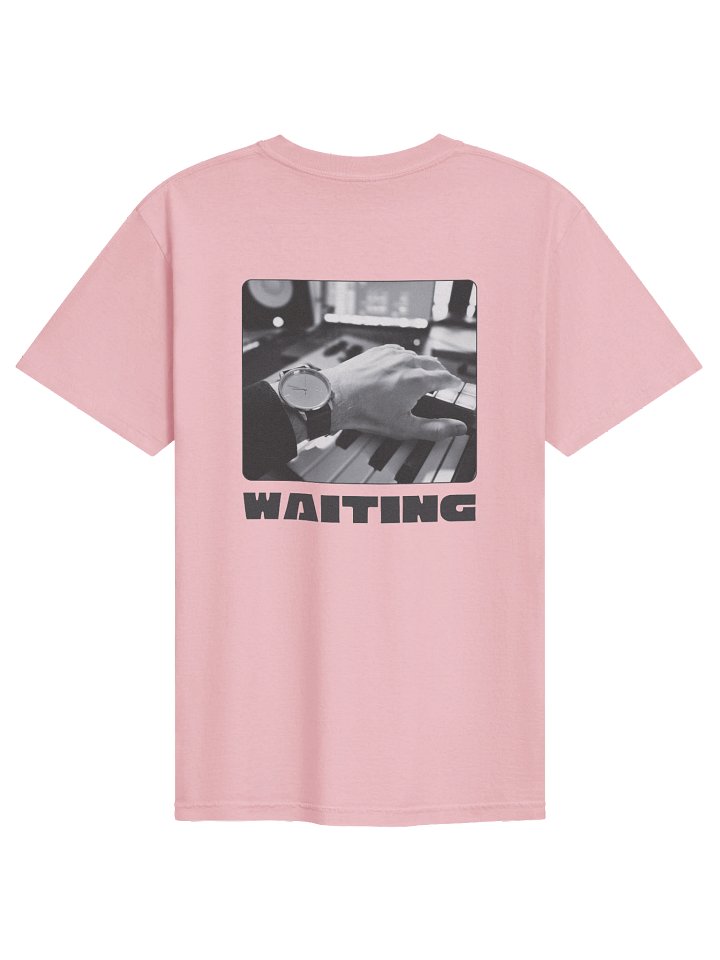 T-shirt - Waiting - black (front & back black text) product image (2)