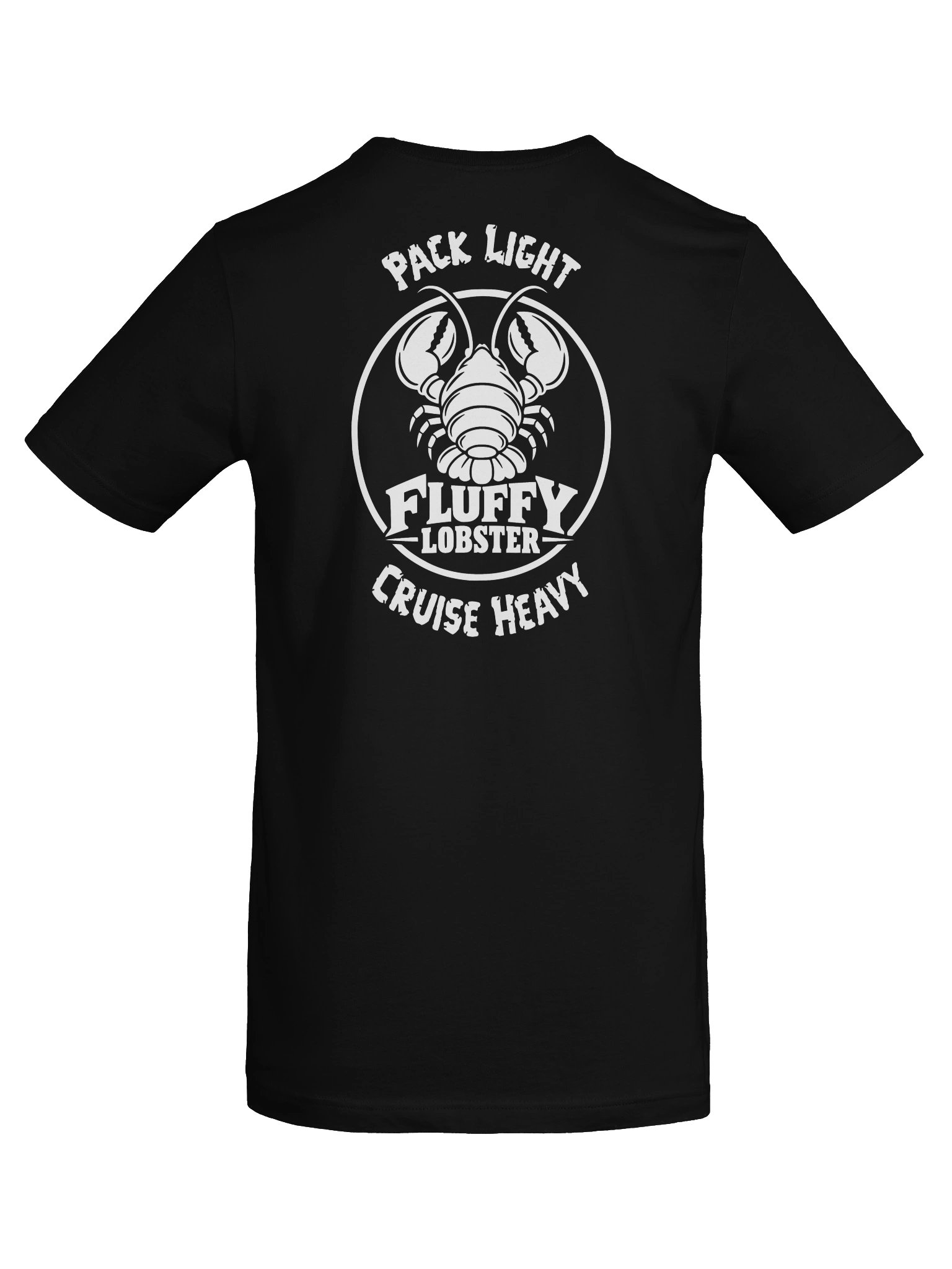 Fluffy Lobster Logo - front/back print product image (59)