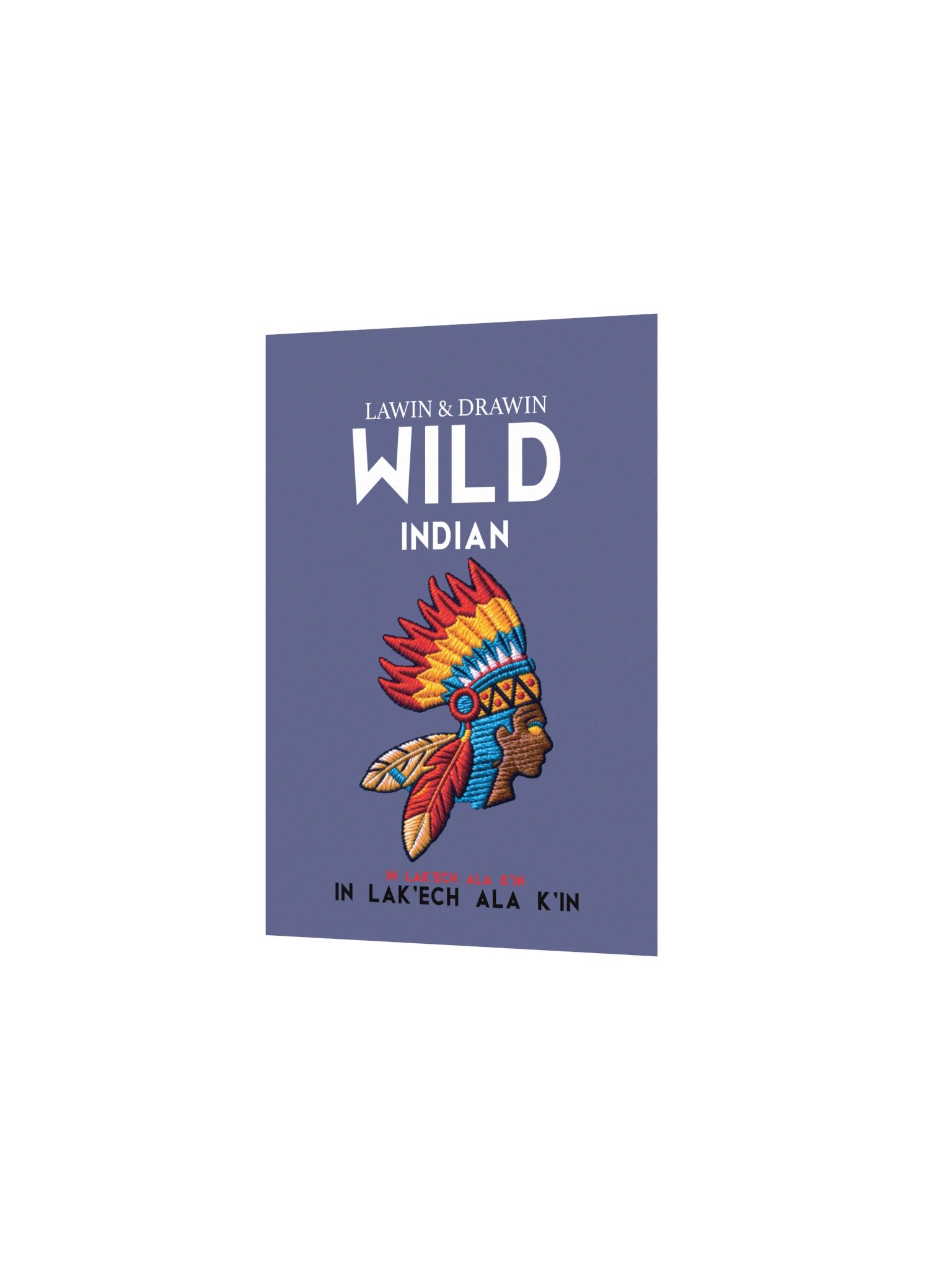 Wild Indian Matte Art Poster — In Lak'ech Ala K'in | Mayan Culture Wall Art | Lawin & Drawin product image (2)