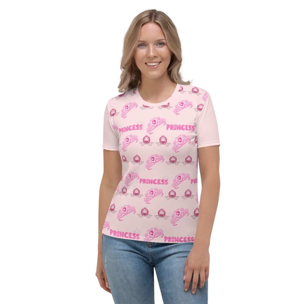 Pink Princess Women's T-Shirt product image (1)