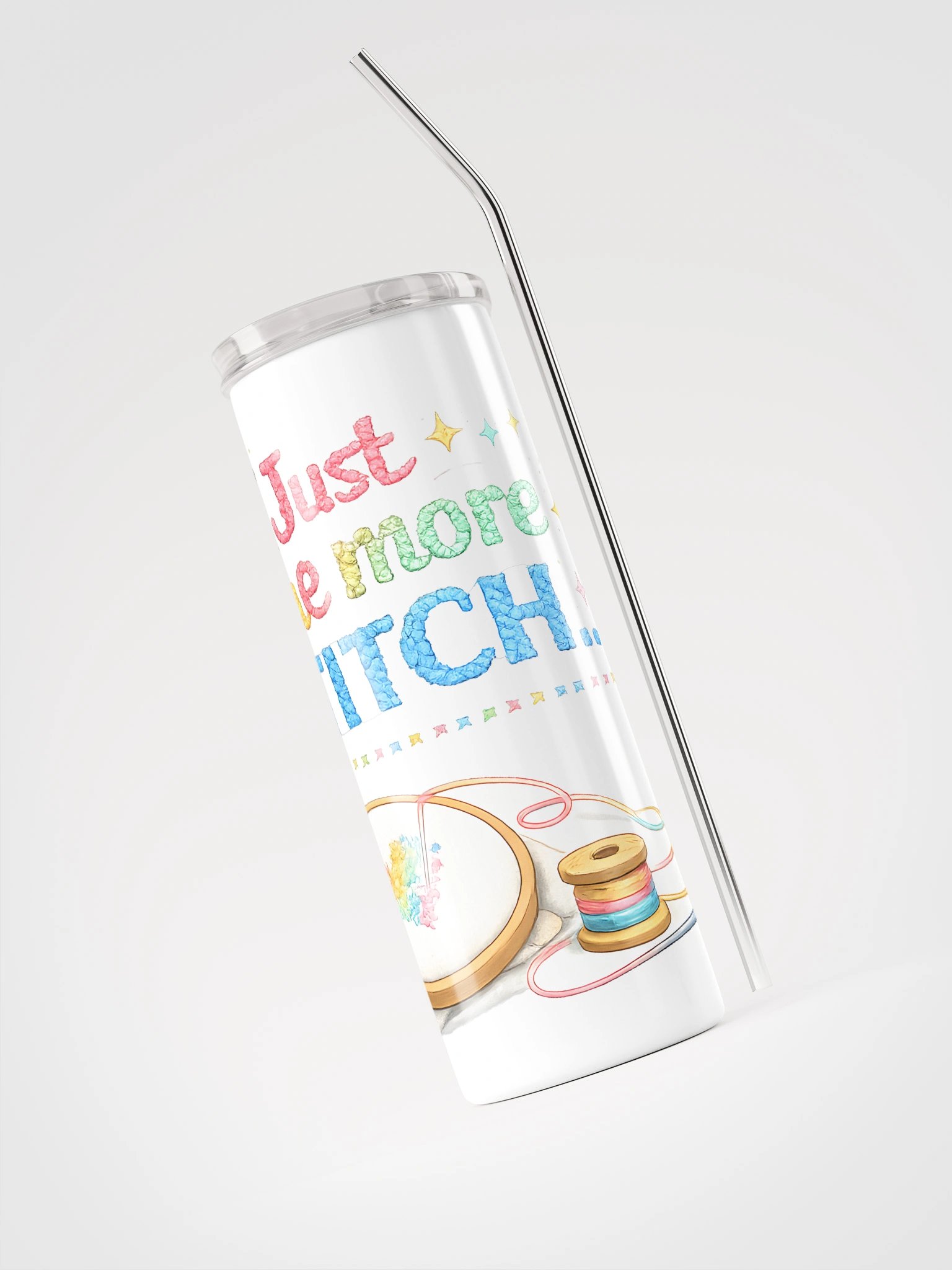 Just one more Stitch Stainless Steel Tumbler product image (3)