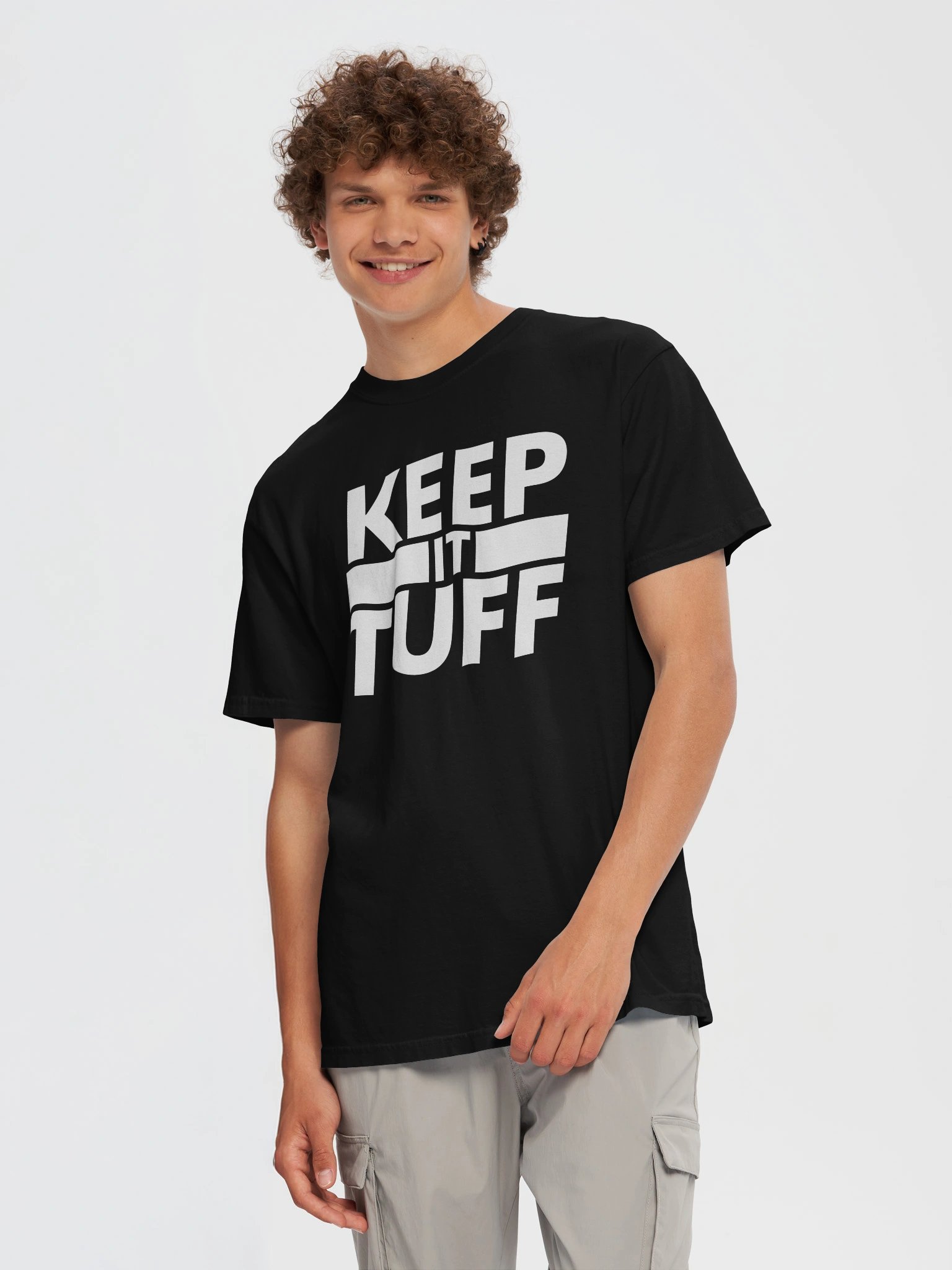 White "Keep It Tuff" T-Shirt product image (5)