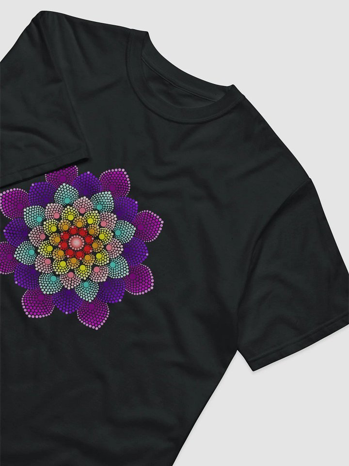 Colorful Dot Mandala Unisex Organic T-Shirt product image (2)