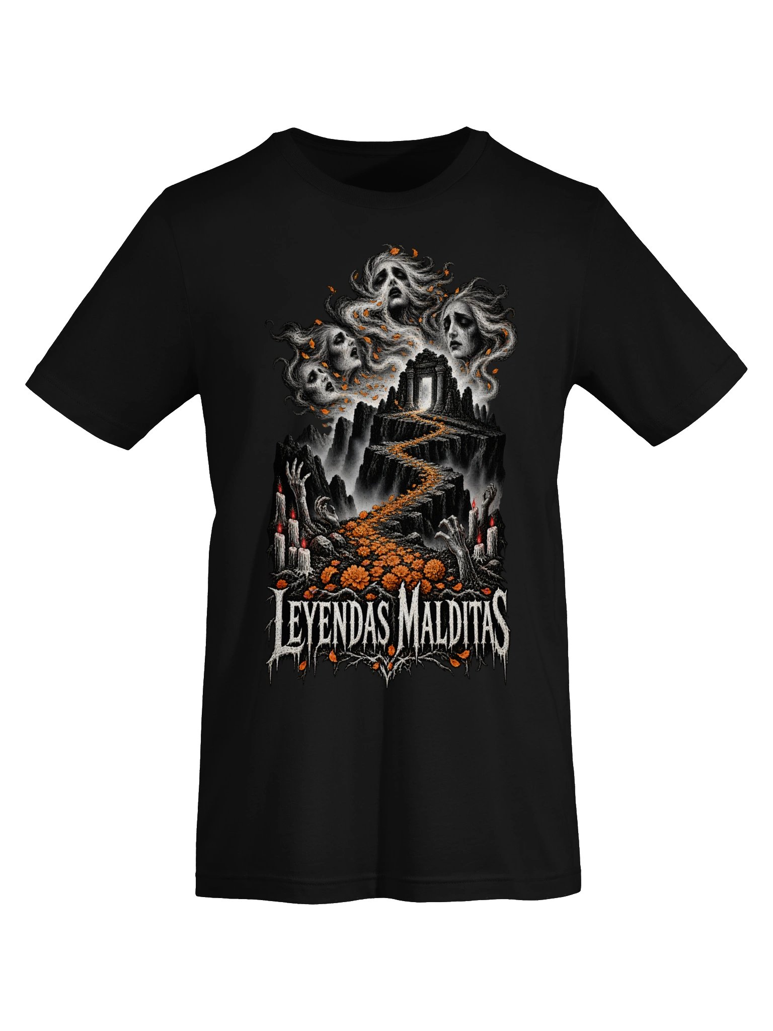 El Camino de Cempasúchil – Día de Muertos Horror Design | Leyendas Malditas product image (5)