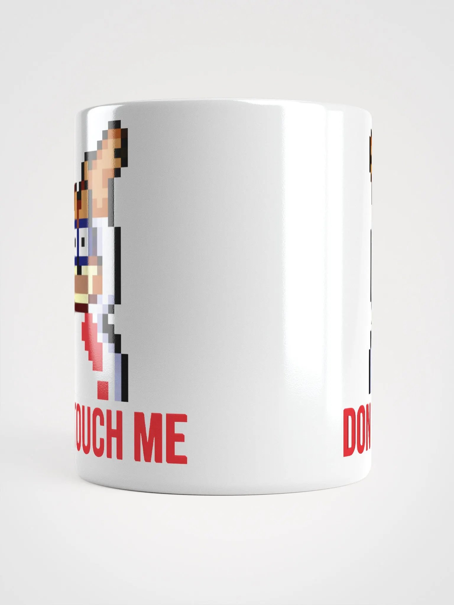 Don't Touch Me Mug White product image (13)