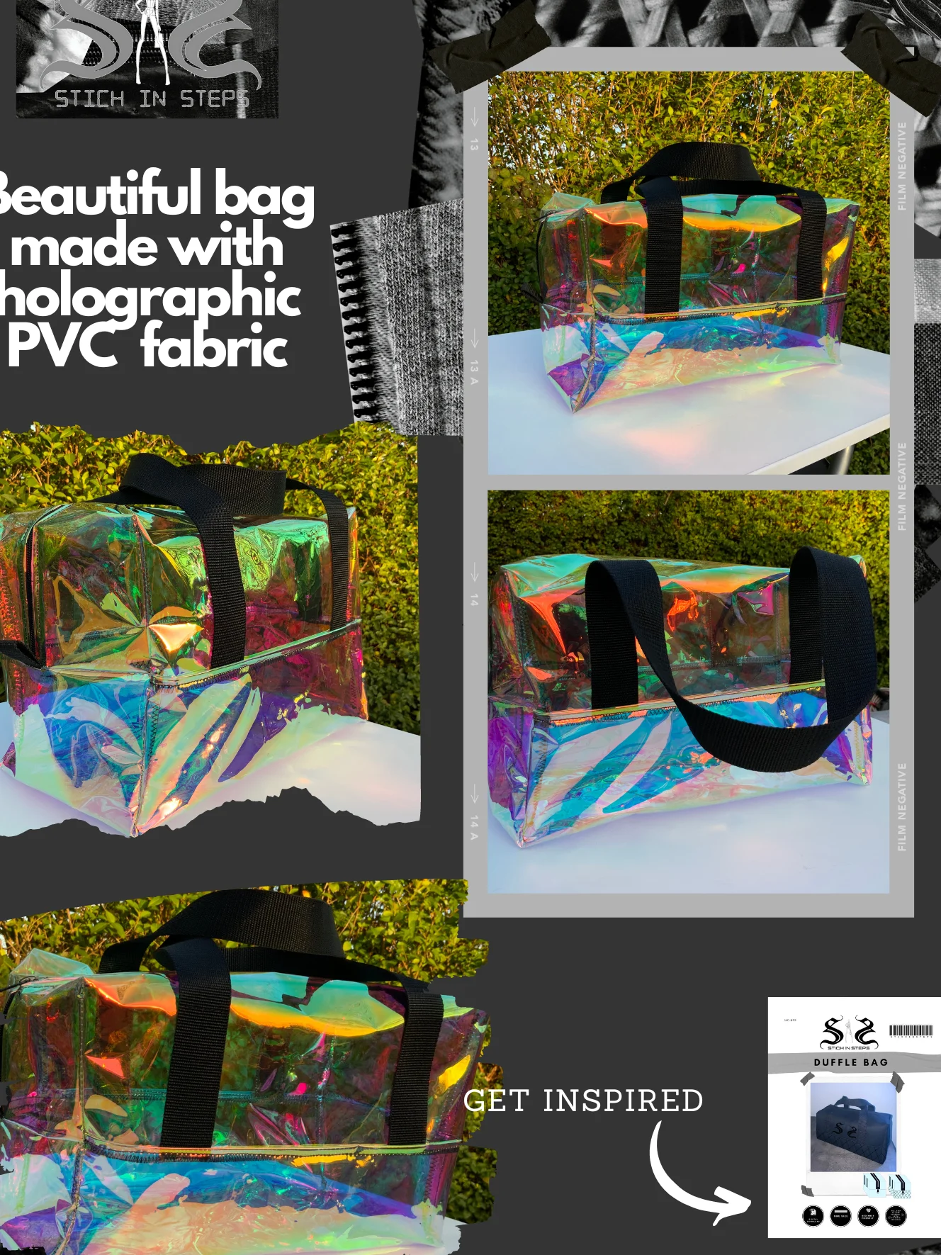 Small Duffle bag - Digital sewing pattern product image (11)