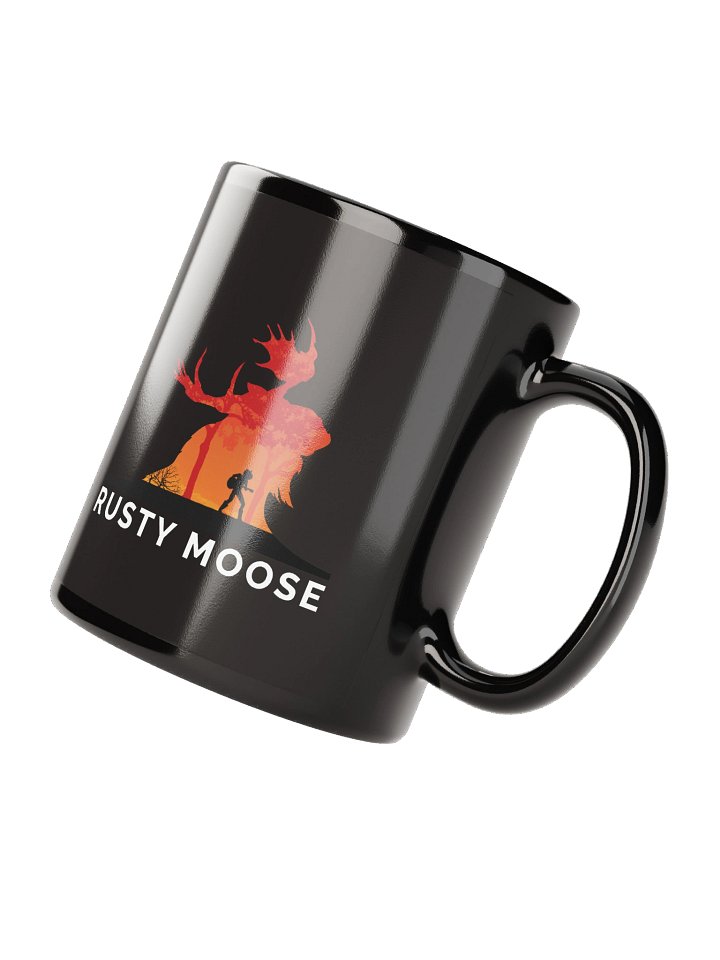 Rusty Moose Coffee Mug (Black) product image (2)