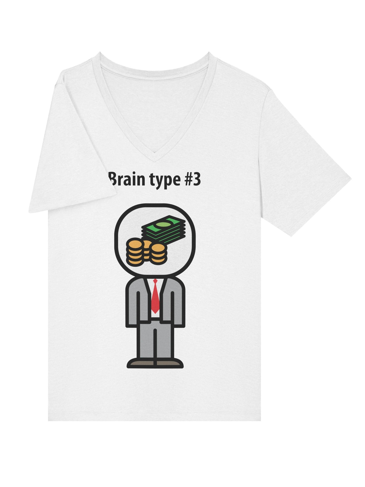 Women's t-shirt for brain type #3 product image (5)