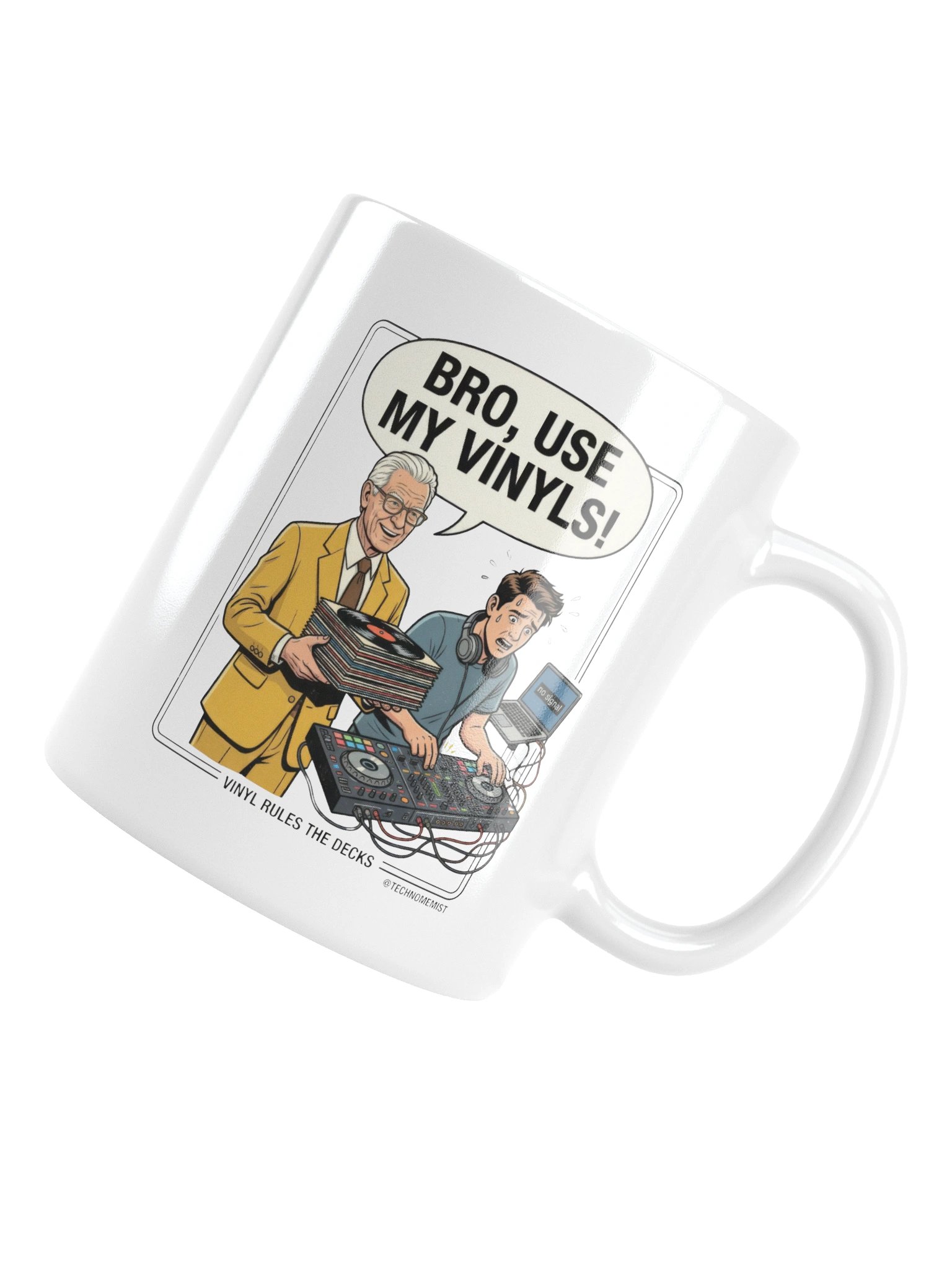 Bro, Use My Vinyls! Mug product image (17)