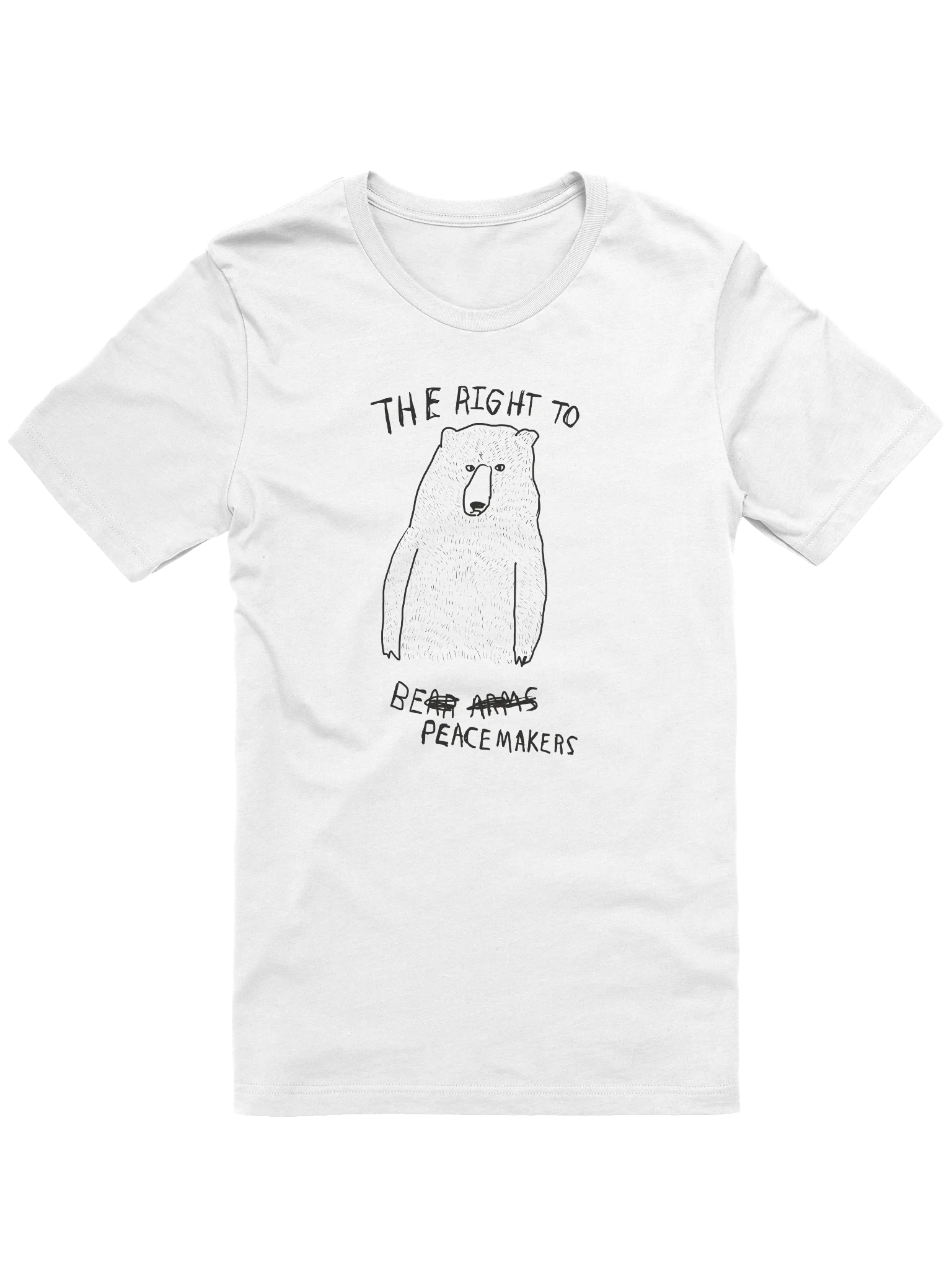 The right to be peacemakers Statement Tee product image (1)