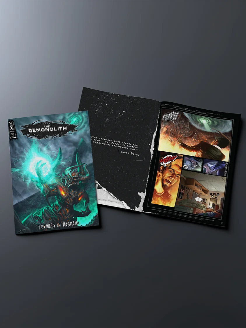 NIGHT TERROR: Pilot Issue Comic (The Demonolith Varient Cover) product image (5)