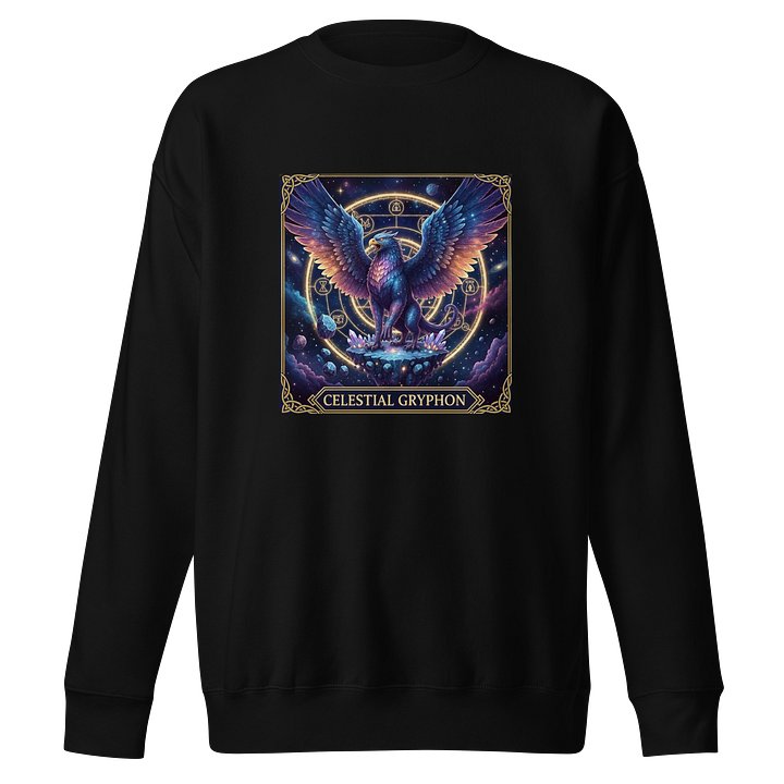 Celestial Gryphon Cosmic Sweatshirt product image (1)