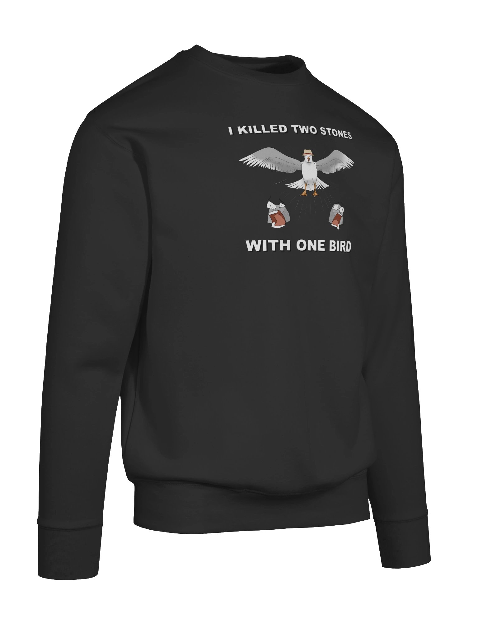 Two Stones with One Bird Sweatshirt product image (63)