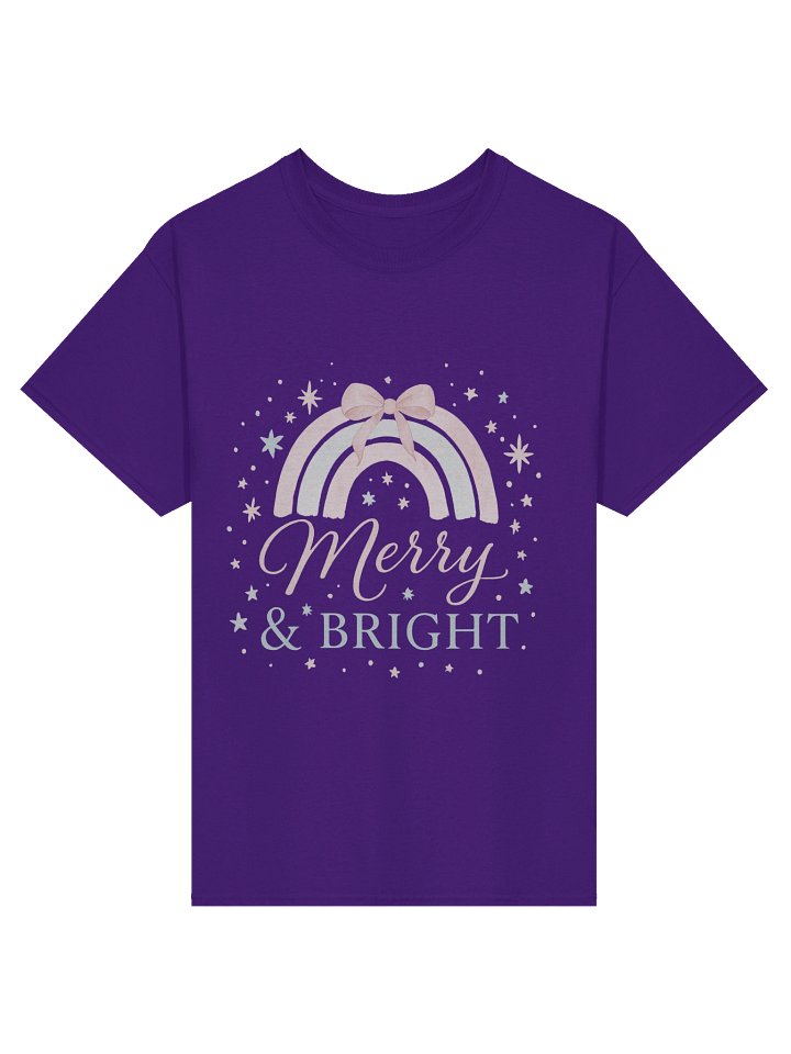 Merry & Bright Rainbow T-Shirt product image (25)