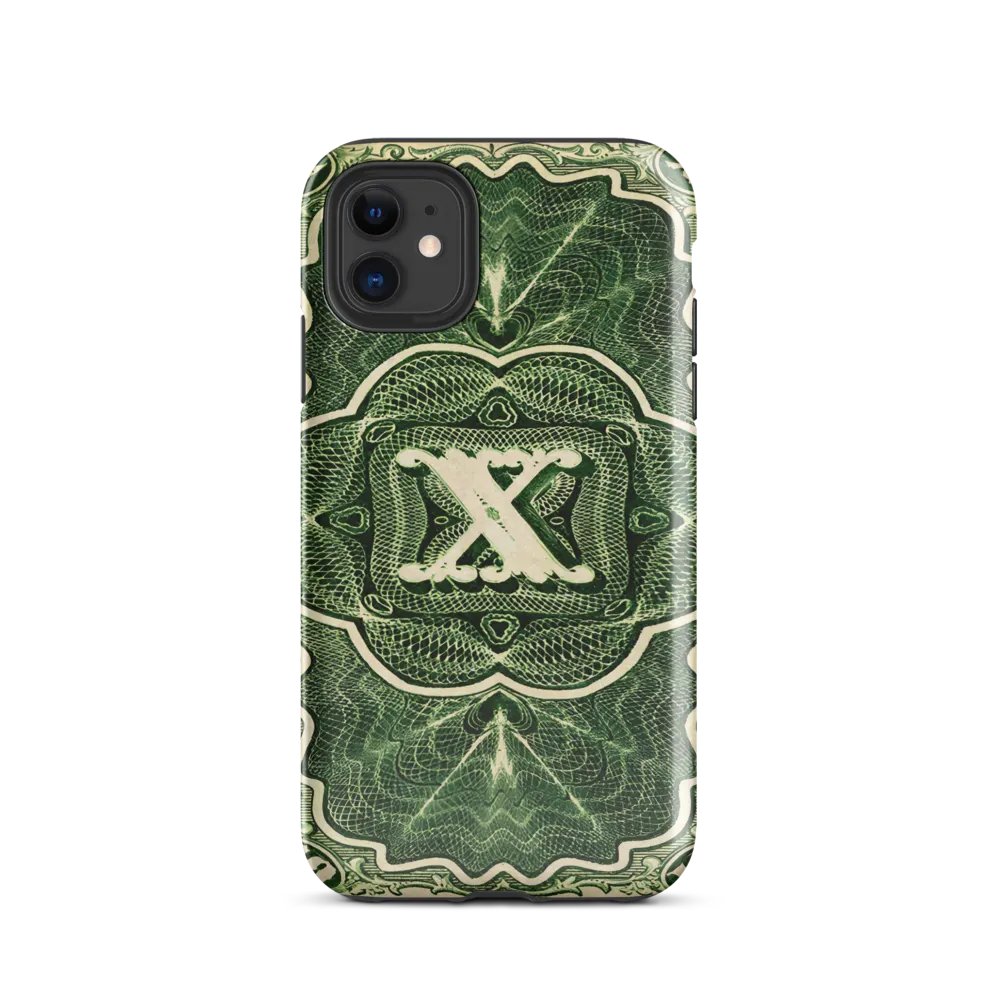 $ Currency X Green iPhone® Tough Case product image (2)