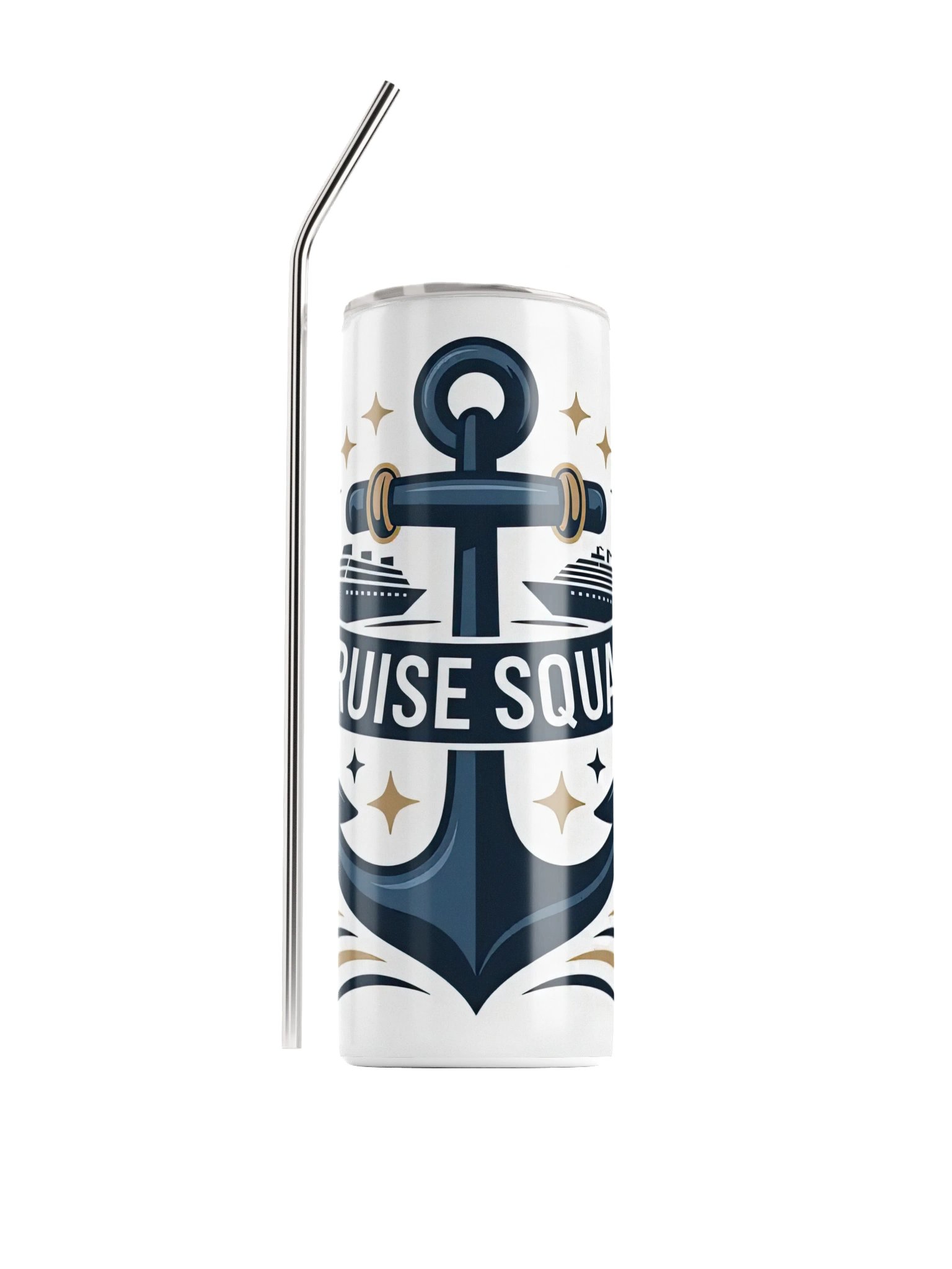 Cruise Squad Stainless Steel Tumbler | Cruise Group Vacation Cup product image (1)
