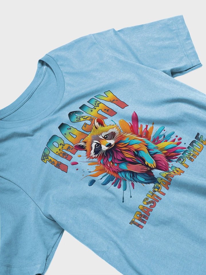 Trashy Trash Panda Pride Raccoon T-Shirt product image (2)