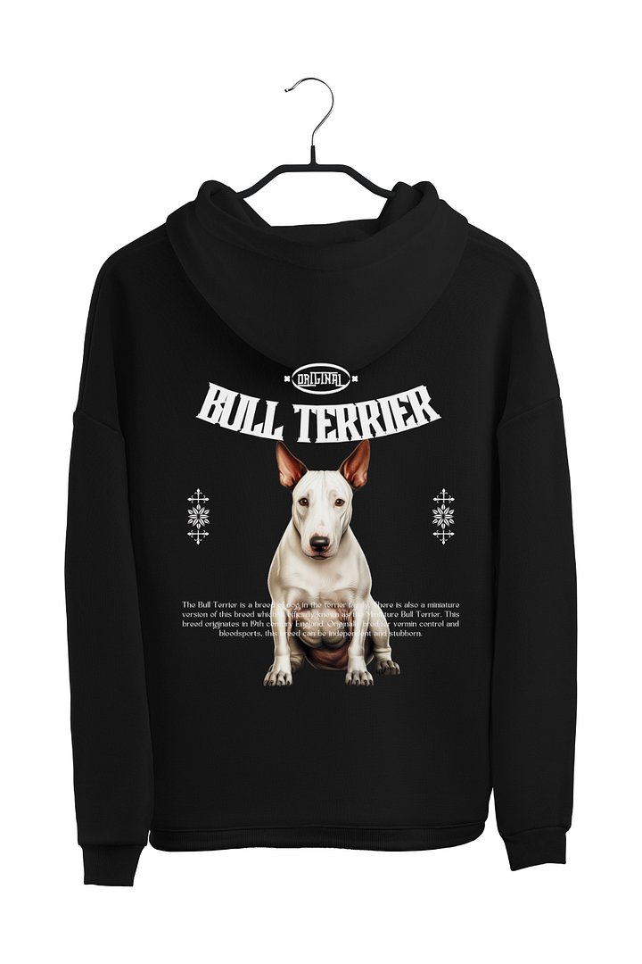 Dark Color Bull Terrier Hoodie product image (1)