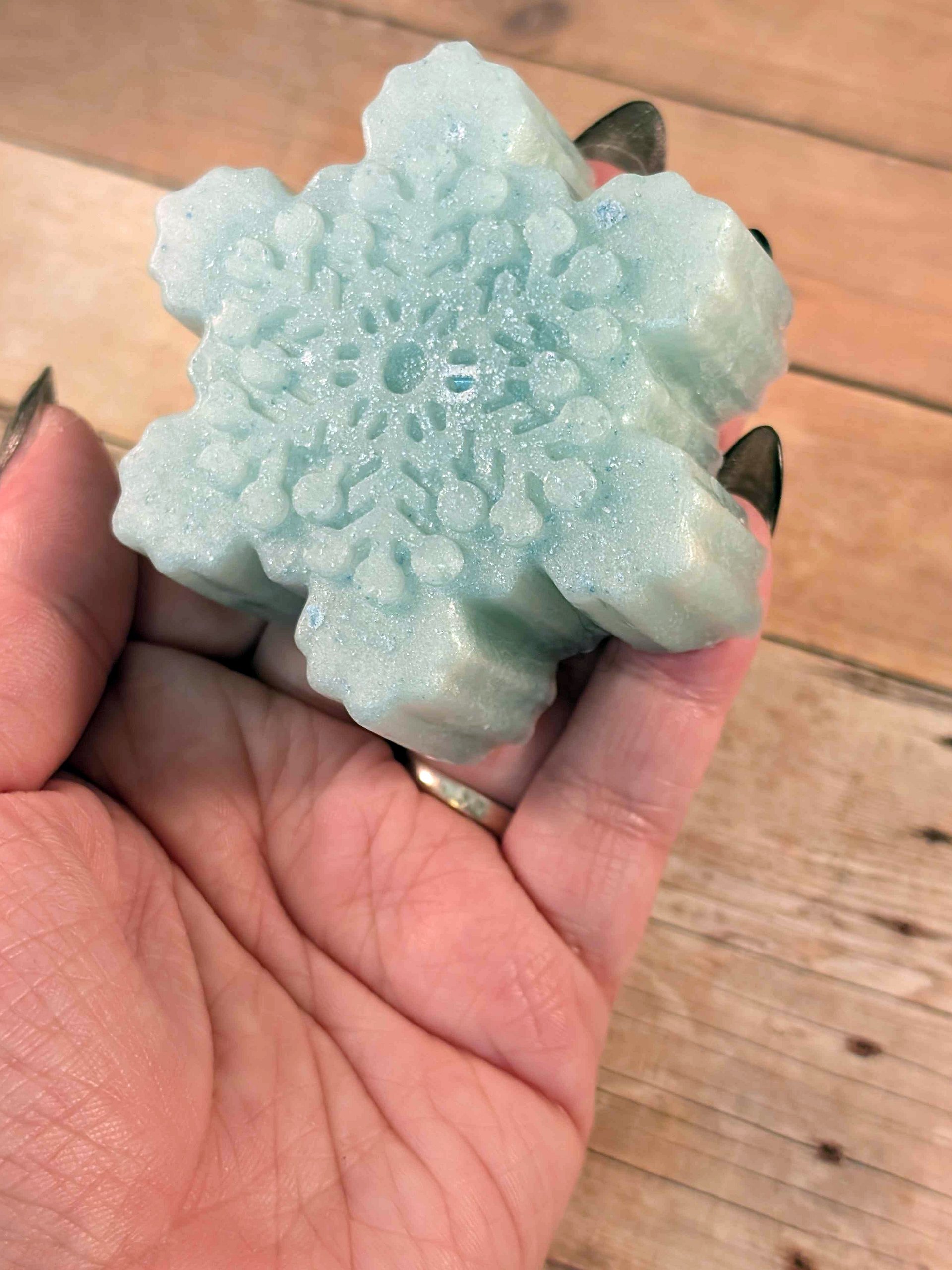 Snowflake Handmade Soap product image (3)