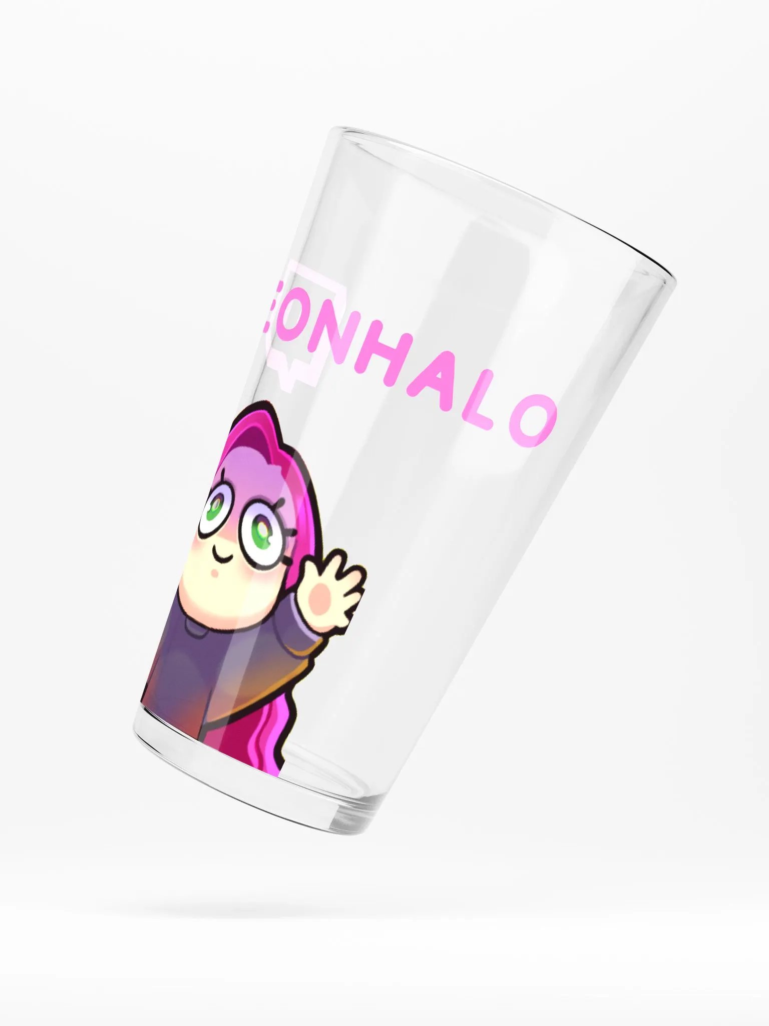 Neon Halo Pint Glass product image (5)