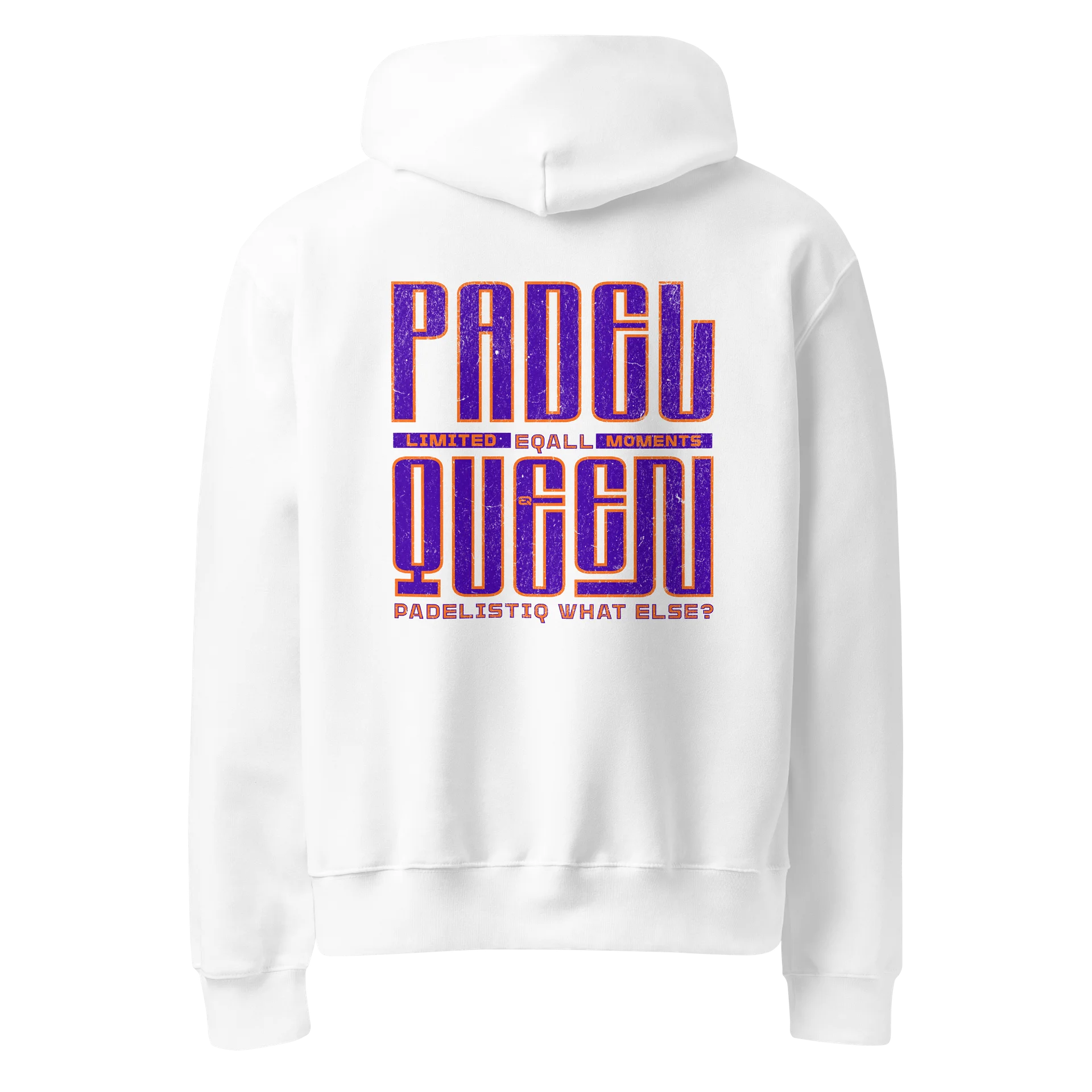 PADELISTIQ Queen Bella Butterfly Champ Hoodie R3CVR.i by EQALL® Essentials_Orng. / Purple product image (29)