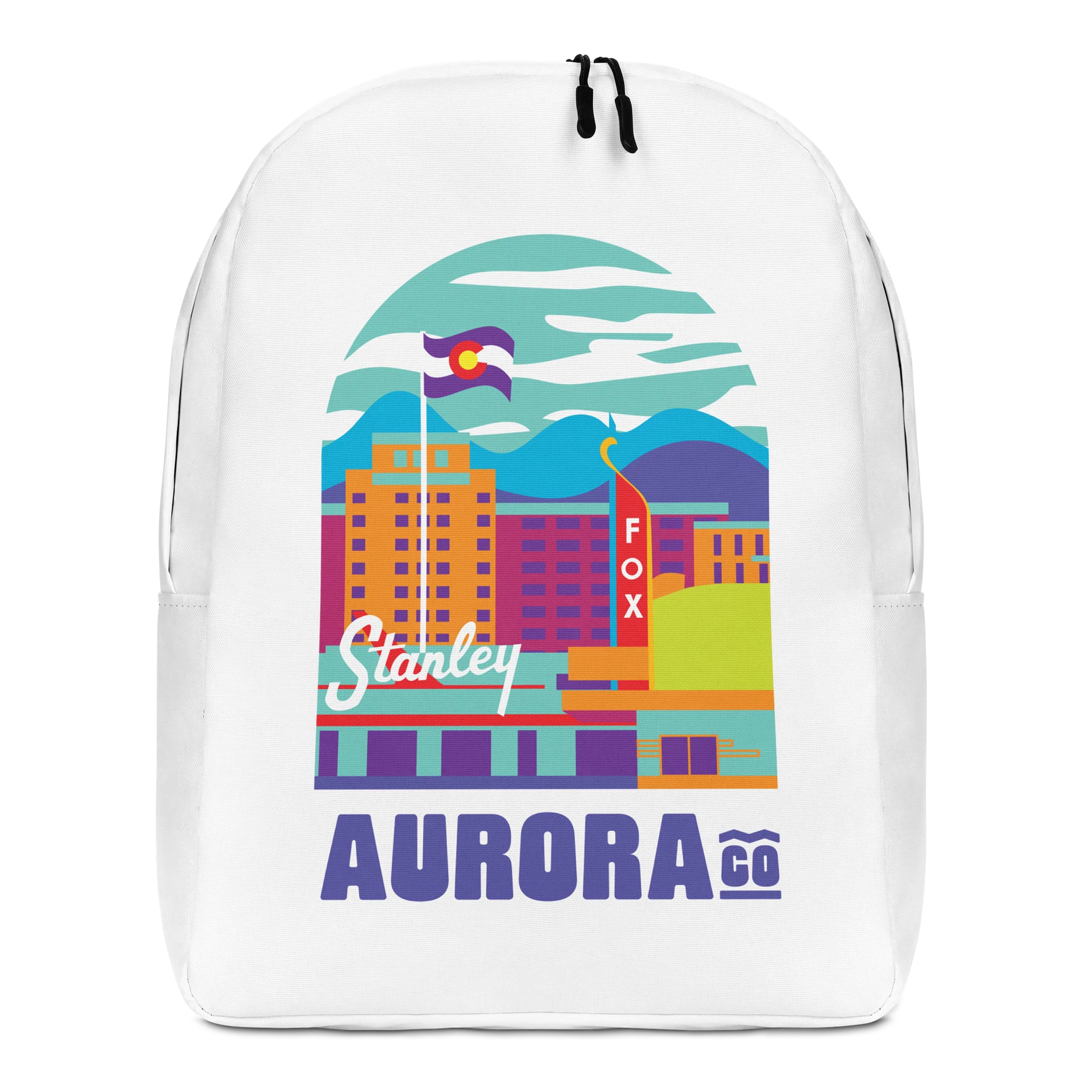 Aurora Cityscape Backpack (Multicolor) product image (1)