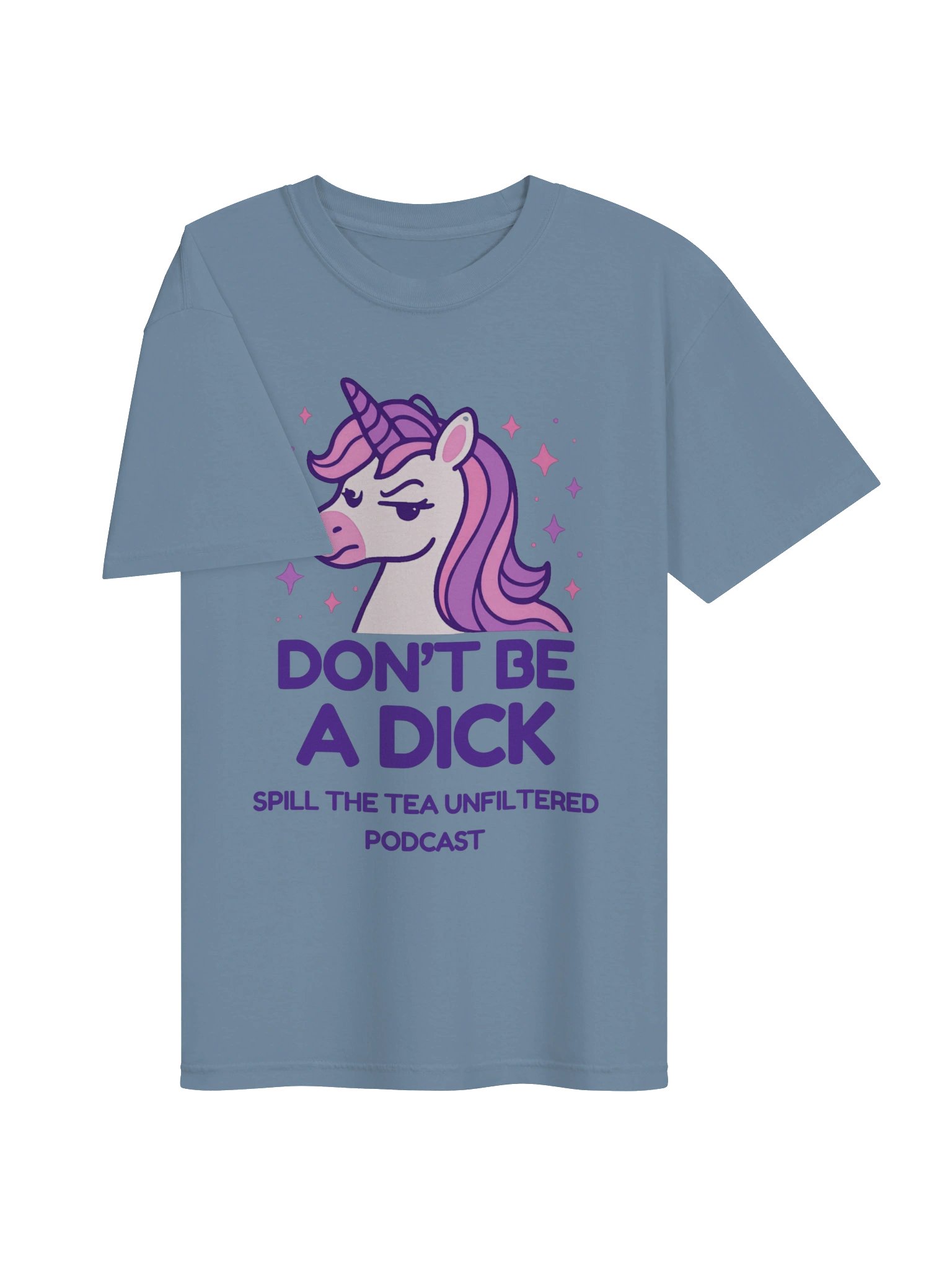 Sassy Unicorn "DONT BE A DICK" Tee product image (3)