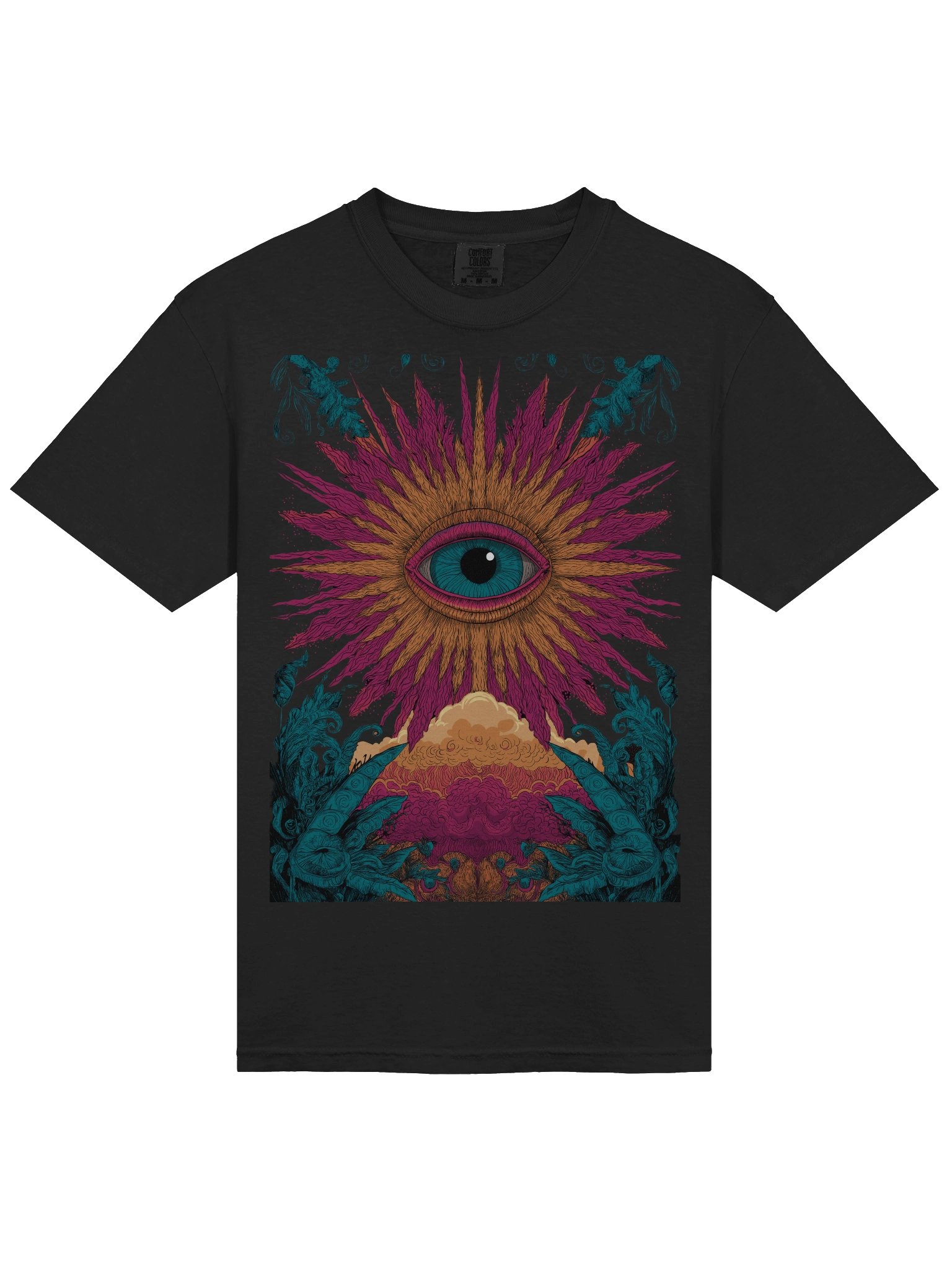 Cosmic Vision – Psychedelic Eye Tee product image (3)