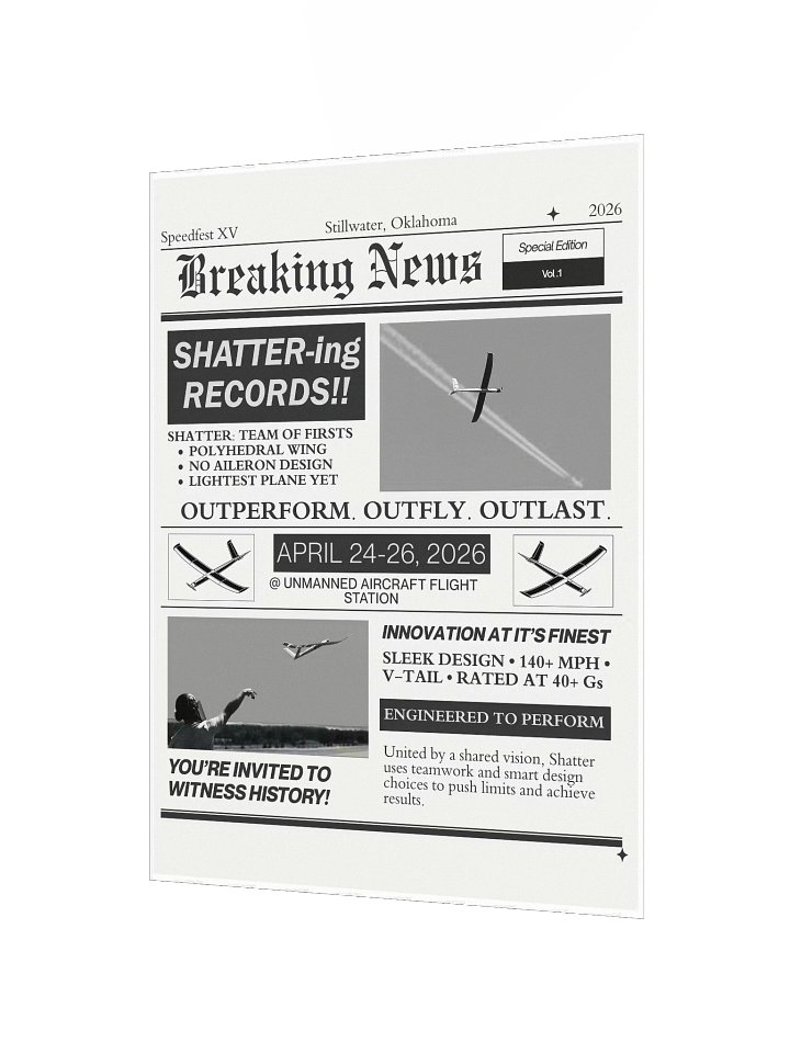Shattering Records Poster product image (2)