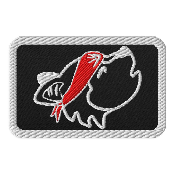 Club Scritches Embroidered Patch (Rectangle - Dark) product image (1)