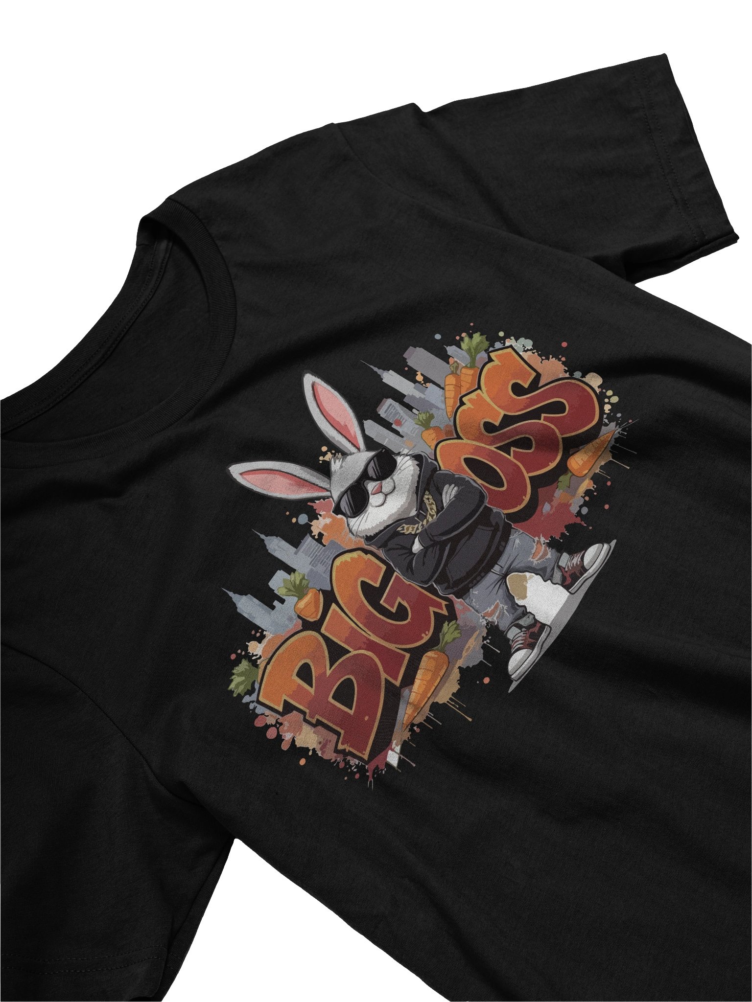 Big Boss Bunny Supersoft Tee - Unisex T-Shirt – Premium Printed T-Shirt for Everyday Casual & Streetwear product image (3)