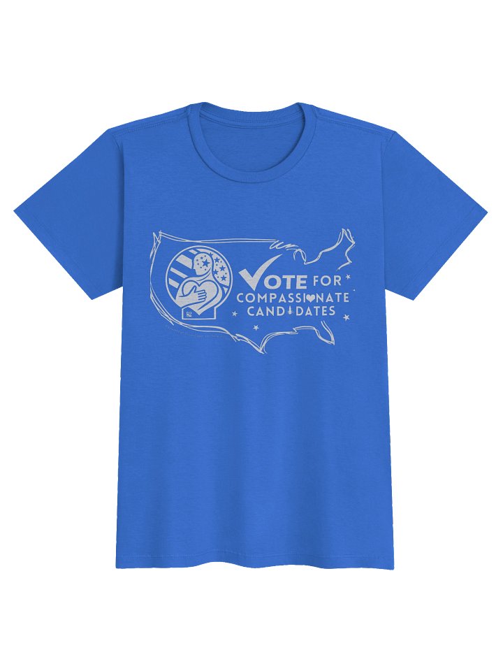 ASA Vote Compassionate Candidate Women's Cut Tee product image (1)