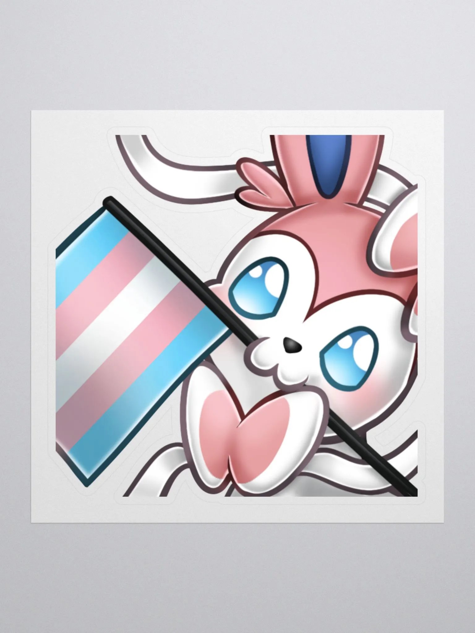 trans sylveon sticker product image (1)