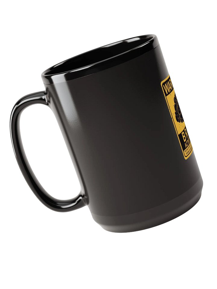 Black Glossy Mug (Sip Danger ☢ ) product image (2)