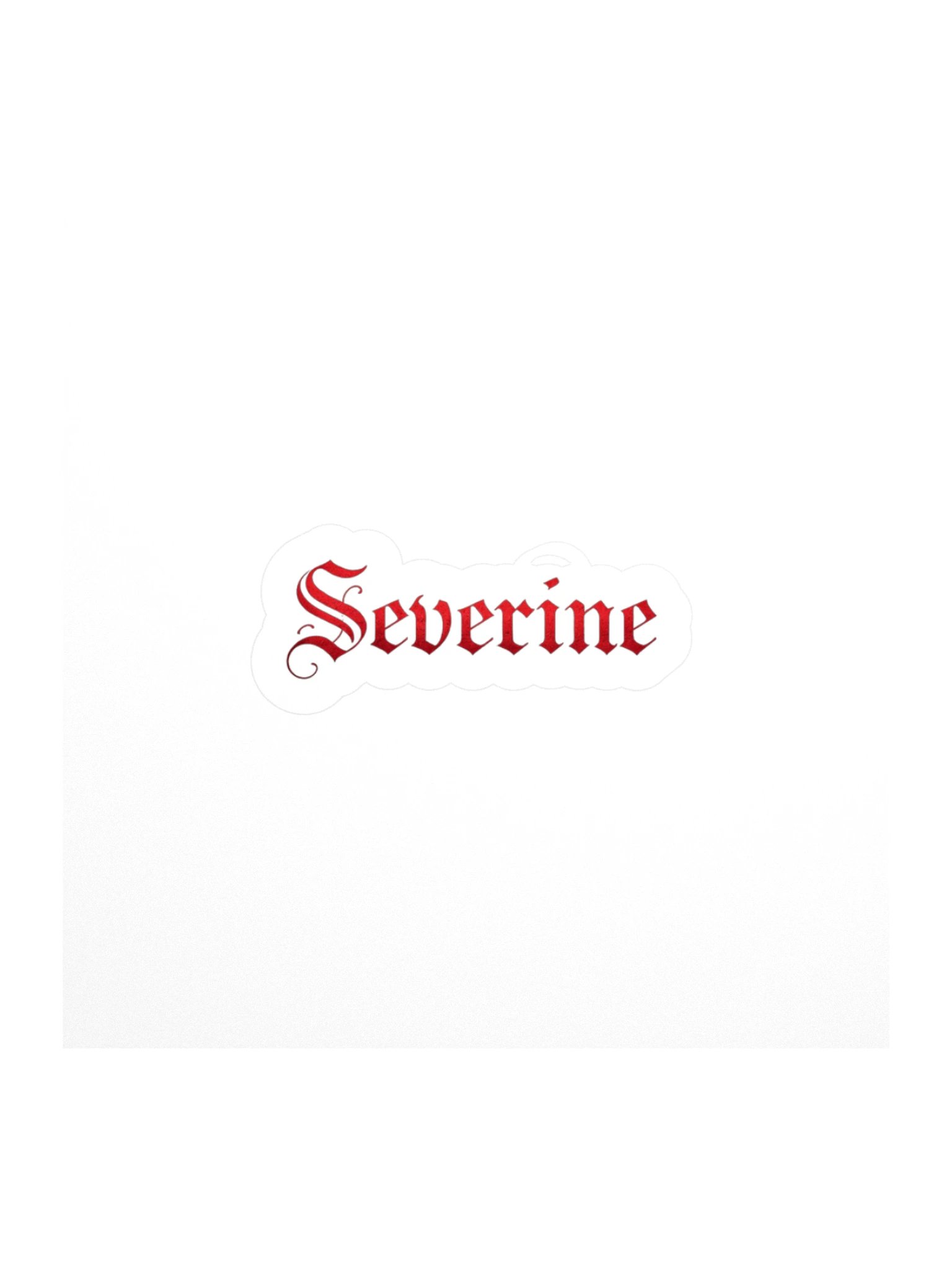 Severine Wordmark Sticker product image (1)
