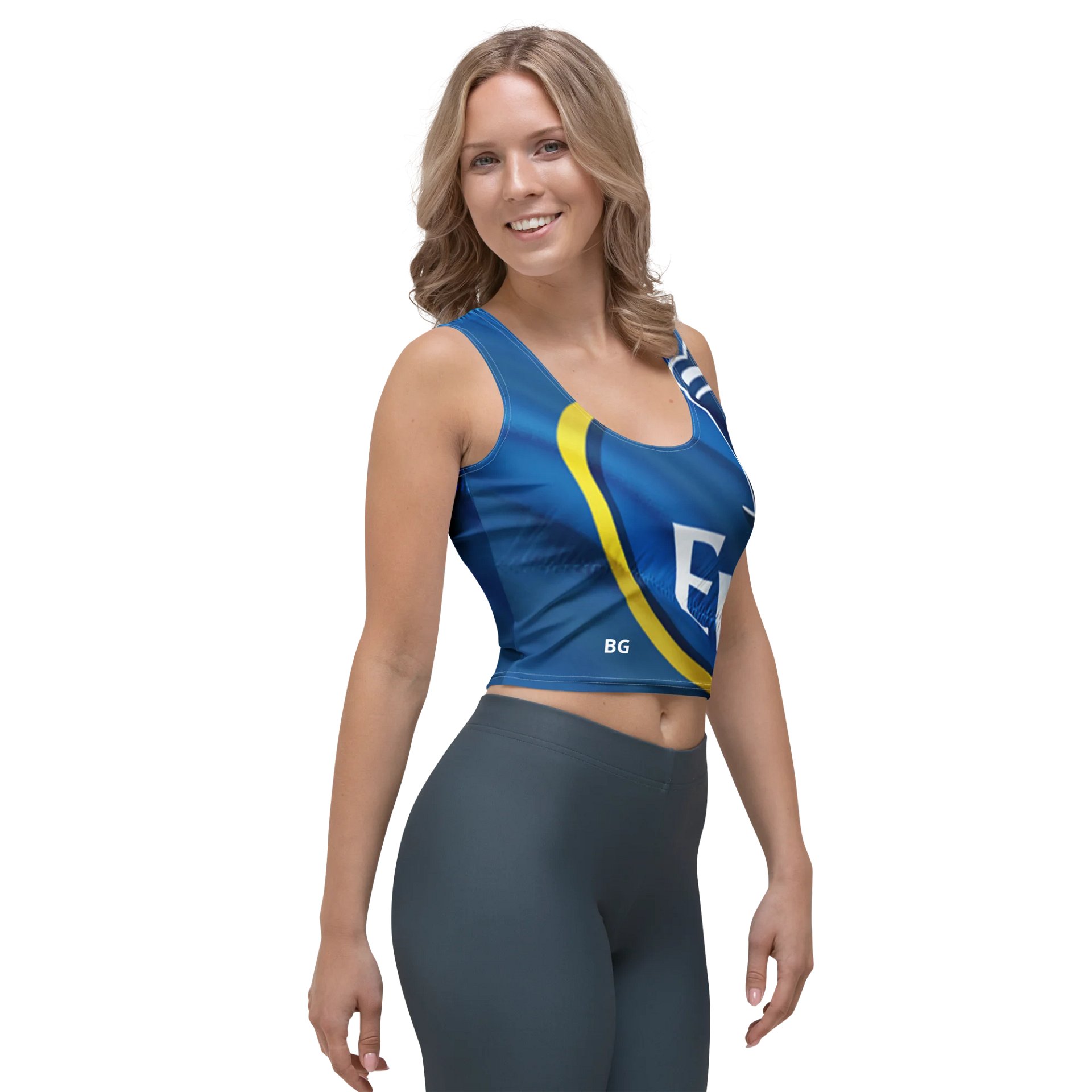 'The Spirit of Everton' All-Over Crop Top product image (4)